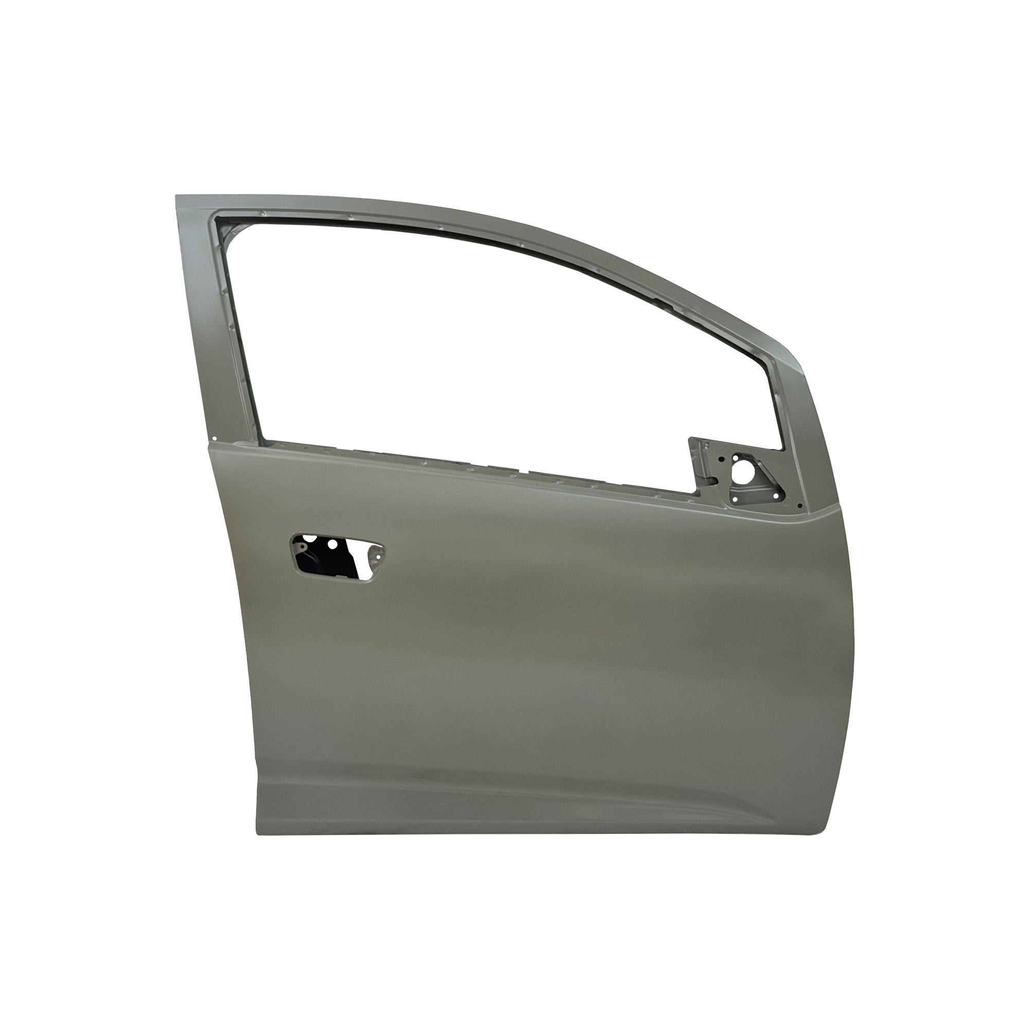 PUERTA DELANTERA DE REPUESTO RH, 2011-2014, PARA CHEVROLET SPARK, (ACERO)