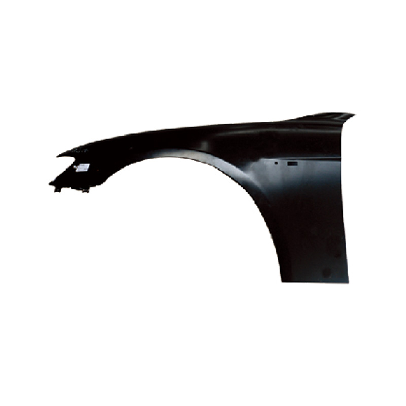 GUARDABARROS DELANTERO DE REPUESTO LH, 2002-2008, PARA BMW E66, 41357061661, (ACERO)