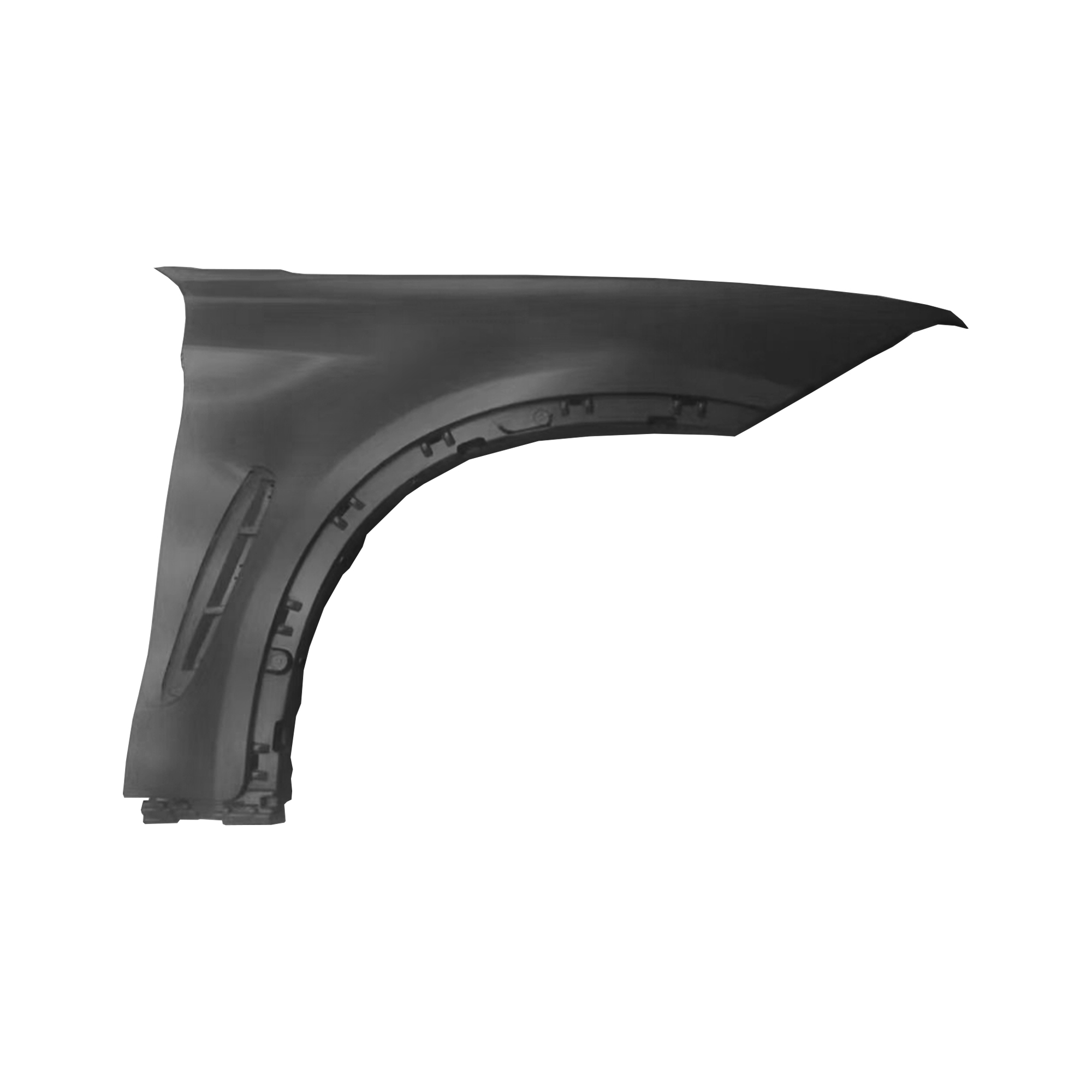 GUARDABARROS DELANTERO DE REPUESTO RH, 2015-2018, PARA BMW X6, 51657418956, (PLÁSTICO)