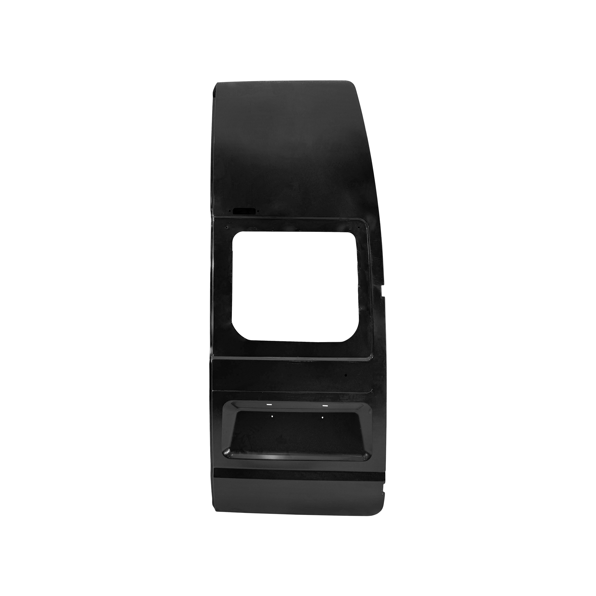 PORTÓN TRASERO DE TECHO ALTO DE REPUESTO RH, PARA FORD TRANSIT V348, (ACERO)
