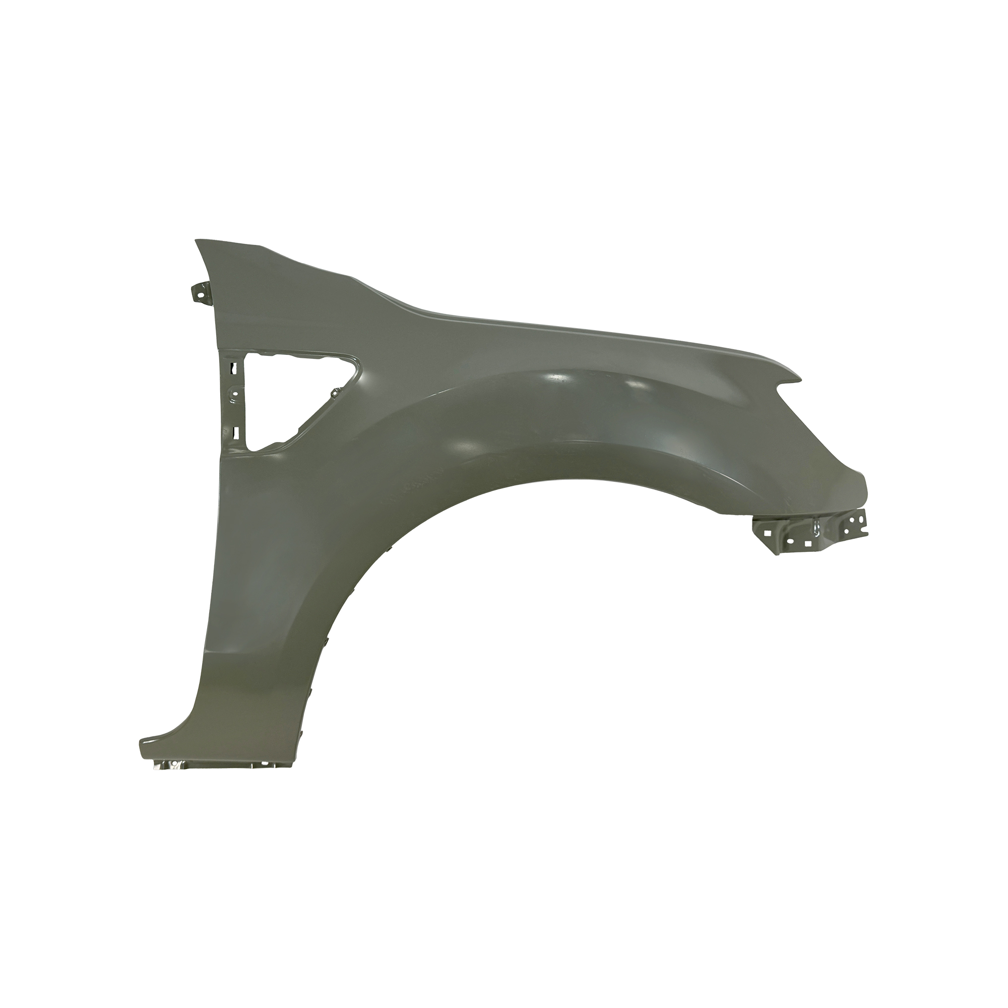 GUARDABARROS DELANTERO DE REPUESTO RH, 2012, PARA FORD RANGER (CABINA DOBLE), 1729172, (ACERO)