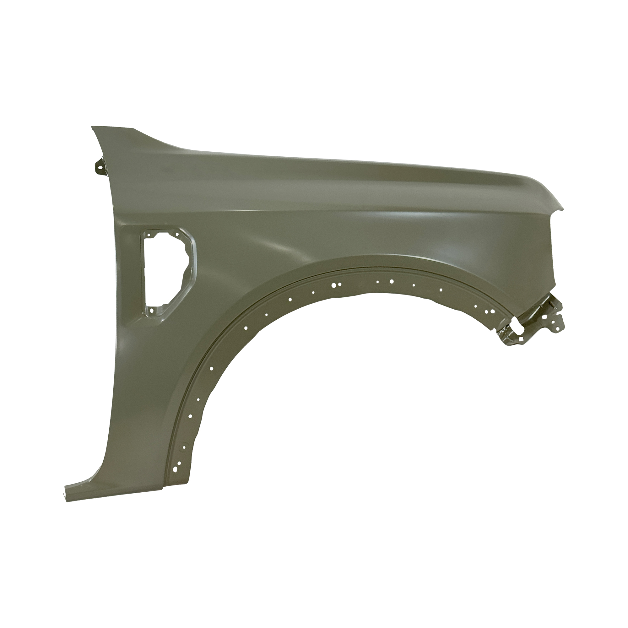GUARDABARROS DELANTERO DE REPUESTO RH, 2021-, PARA FORD RANGER TAILANDIA, (ACERO)