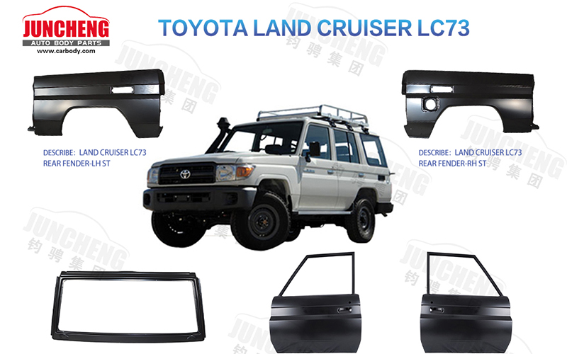 La belleza clásica del Land Cruiser 73