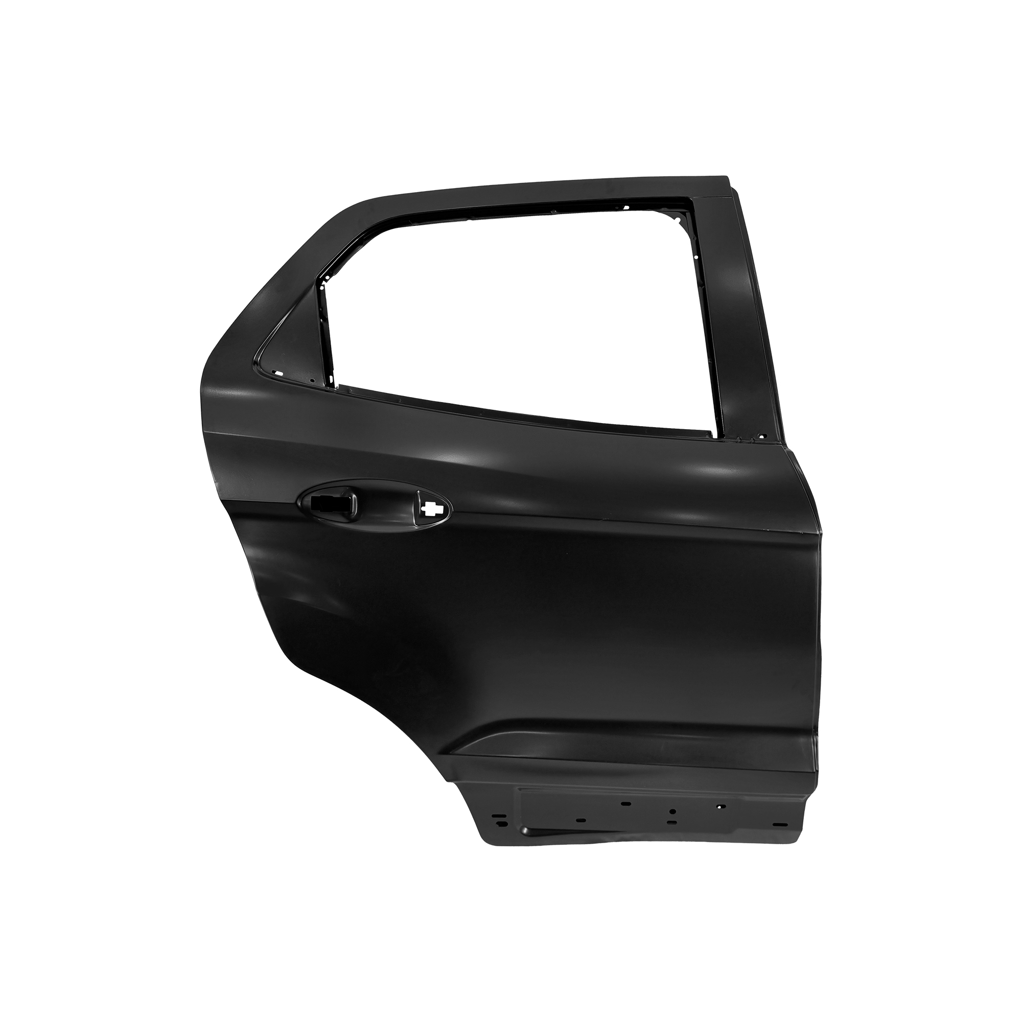 PUERTA TRASERA DE REPUESTO RH, PARA FORD ECOSPORT, GN15N24630BB, (ACERO)