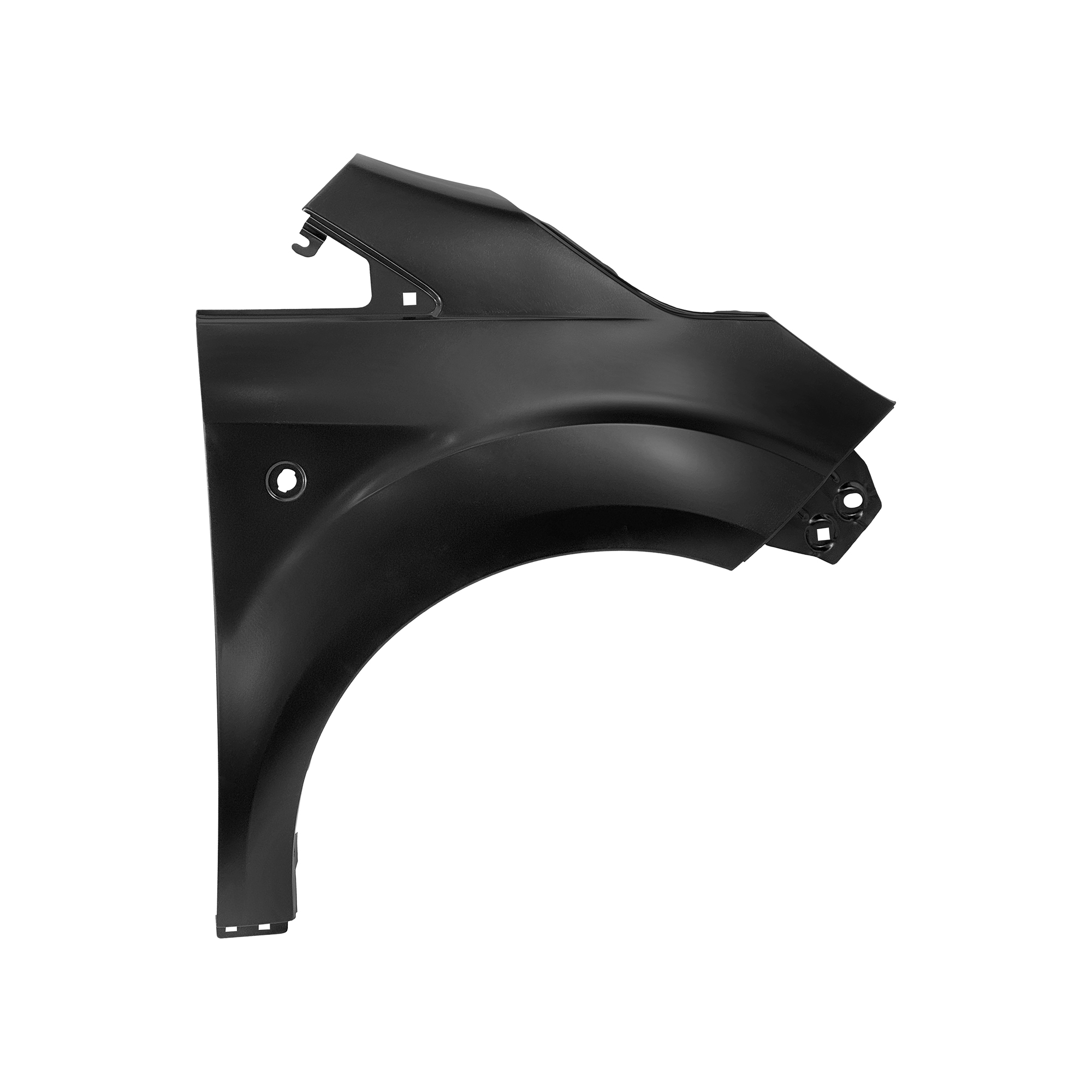 GUARDABARROS DELANTERO DE REPUESTO RH, PARA FORD TOURNEO COURIER, PET76A16016AE 1863969, (ACERO)
