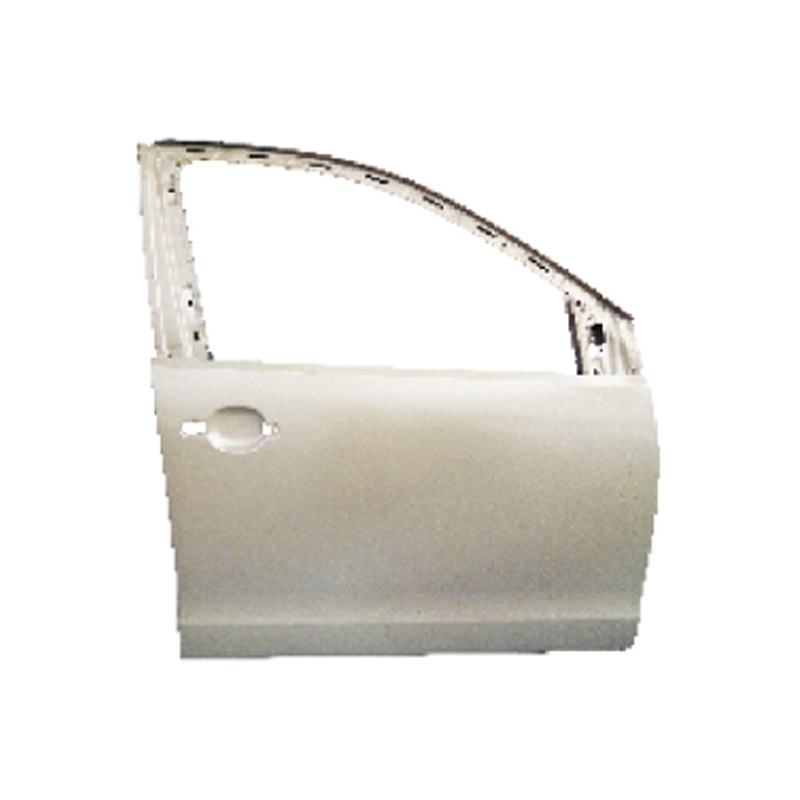 PUERTA DELANTERA DE REPUESTO RH (SEDÁN/HATCHBACK) SIN ORIFICIO DE MOLDEO, 2008, PARA VOLKSWAGEN POLO, 6QE 831 056