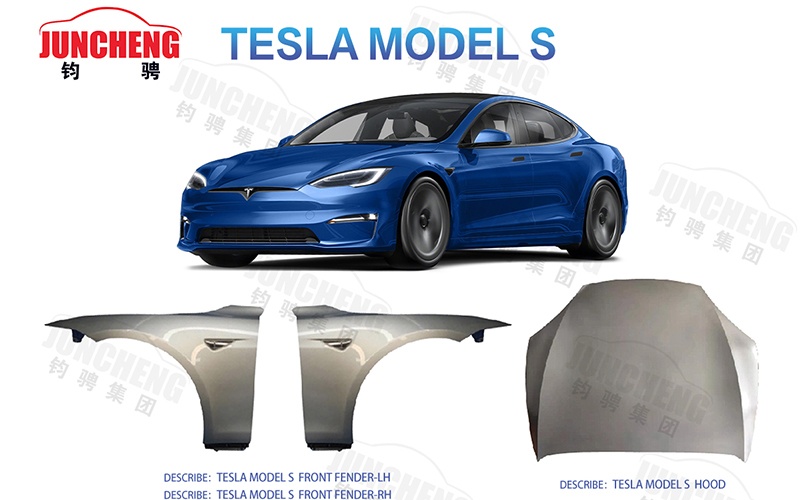Modelo S: Excelente artesanía en chapa metálica