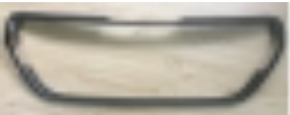 MARCO DE MALLA MEDIANA DE REPUESTO (FONDO NEGRO), 2012-, PARA PEUGEOT 208, 1613585380