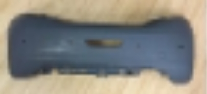 BARRA TRASERA DE REPUESTO،CON ORIFICIO DE RADAR INVERSO،PRIMER, 2012-, PARA PEUGEOT 208, 1607254980