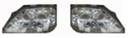 FARO DE REPUESTO DE ALTO RENDIMIENTO (BLANCO) LH, PARA RENAULT LOGAN, 6001546788