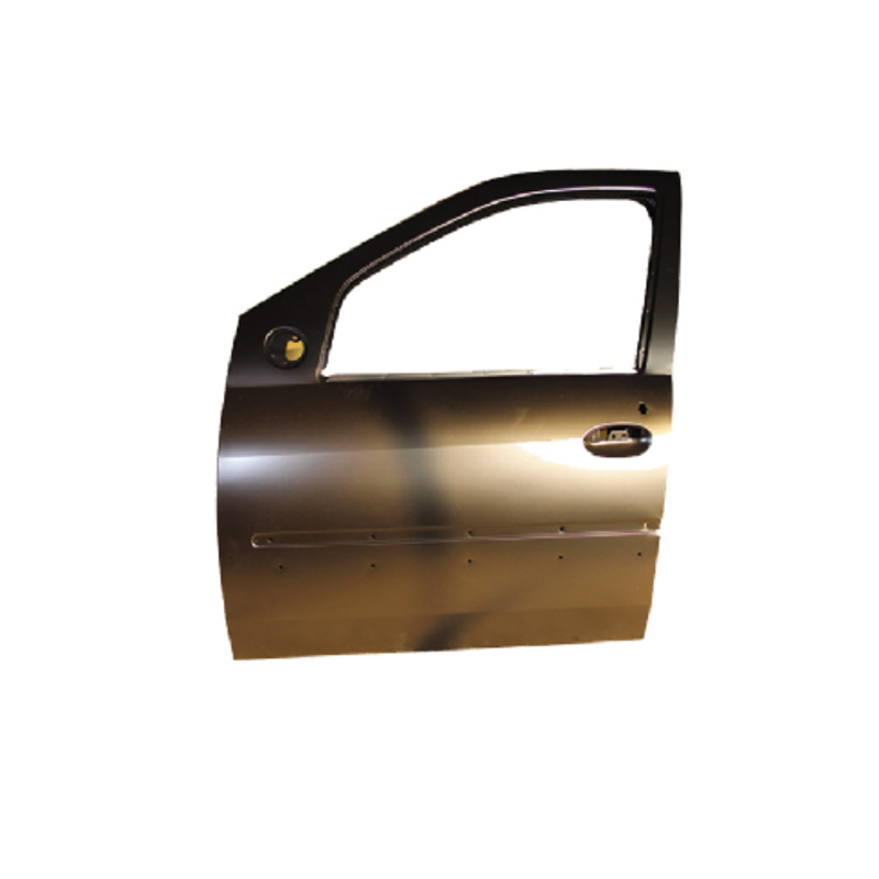 PUERTA DELANTERA DE REPUESTO CON MOLDEO DE DOS LÍNEAS LH, PARA RENAULT LOGAN, 801013696R, (ACERO)