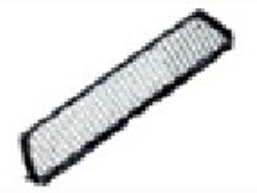 REJILLA DE PARACHOQUES DE REPUESTO, 2008-, PARA RENAULT DACIA SANDERO, 8200735103