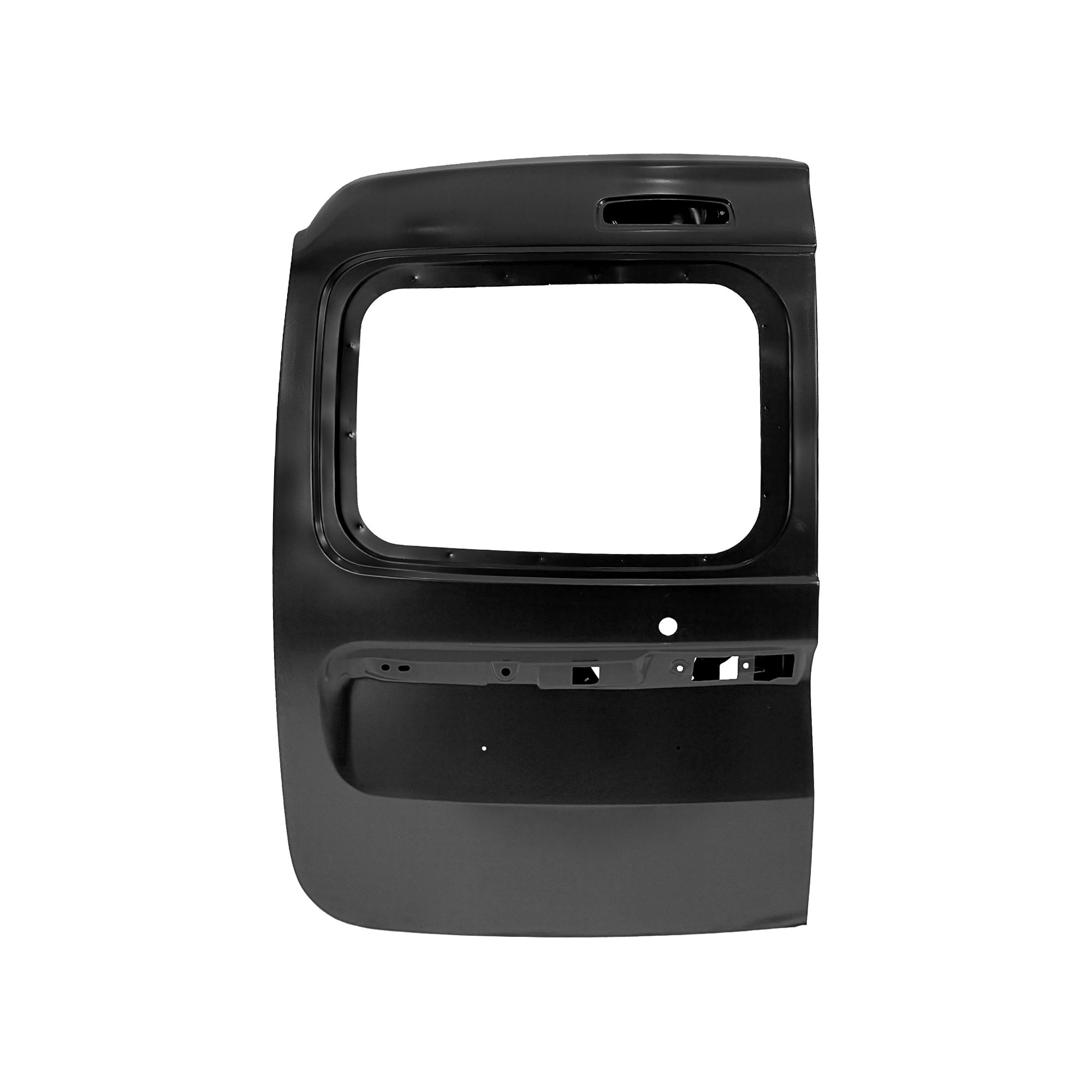 PORTÓN TRASERO DE REPUESTO CON VENTANA LH, PARA RENAULT LOGAN MCV, 901015964R, (ACERO)