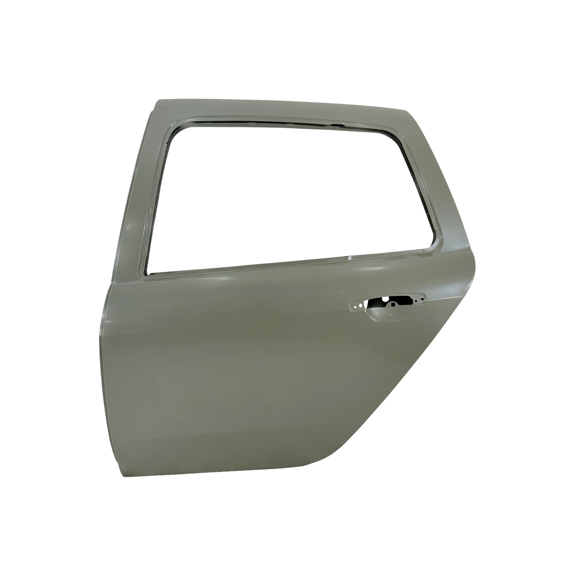 PUERTA TRASERA DE REPUESTO RH, 2009-, PARA RENAULT SYMBOL, 801001128R, (ACERO)