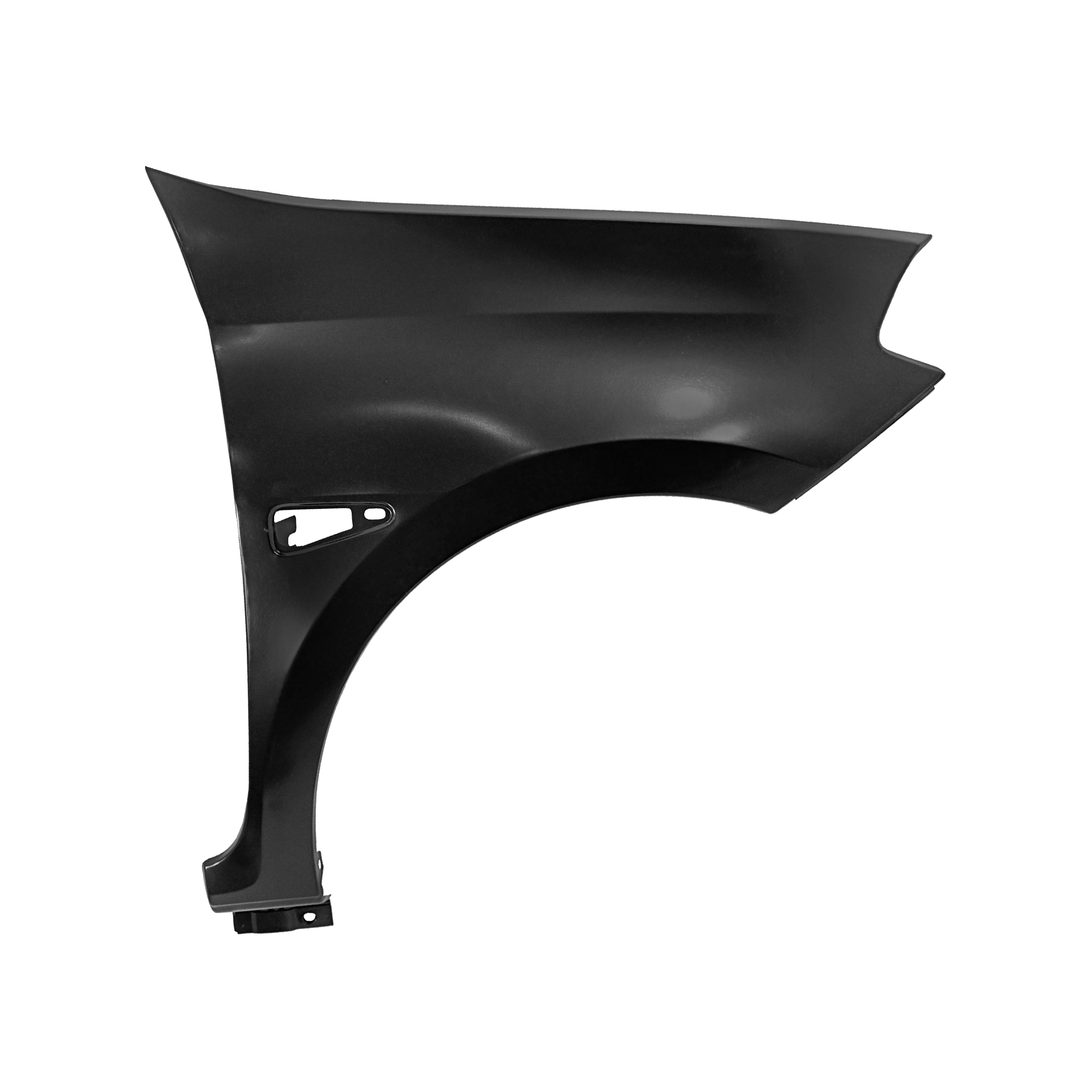 GUARDABARROS DELANTERO DE REPUESTO RH, 2009-, PARA RENAULT SYMBOL, 7782709525, (ACERO)