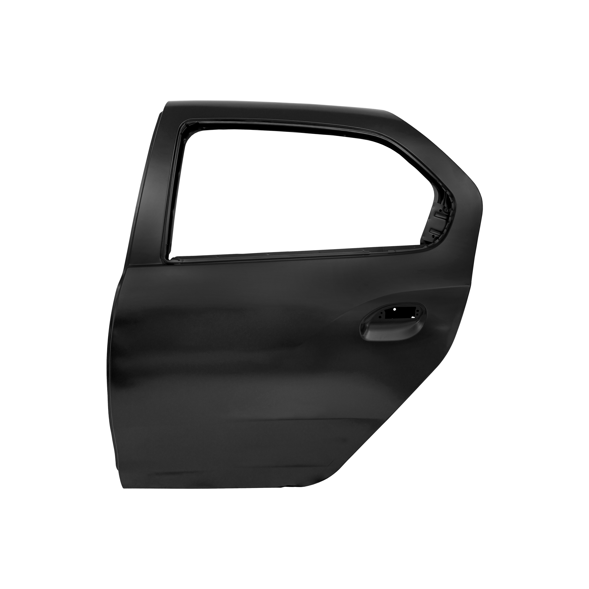 PUERTA TRASERA DE REPUESTO LH, 2013, PARA RENAULT LOGAN, 82101282R, (ACERO)