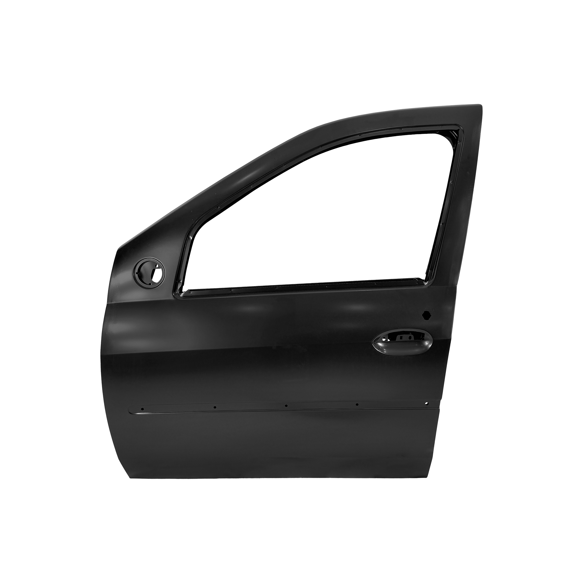 PUERTA DELANTERA DE RECOGIDA DE REPUESTO LH, PARA RENAULT LOGAN, (ACERO)