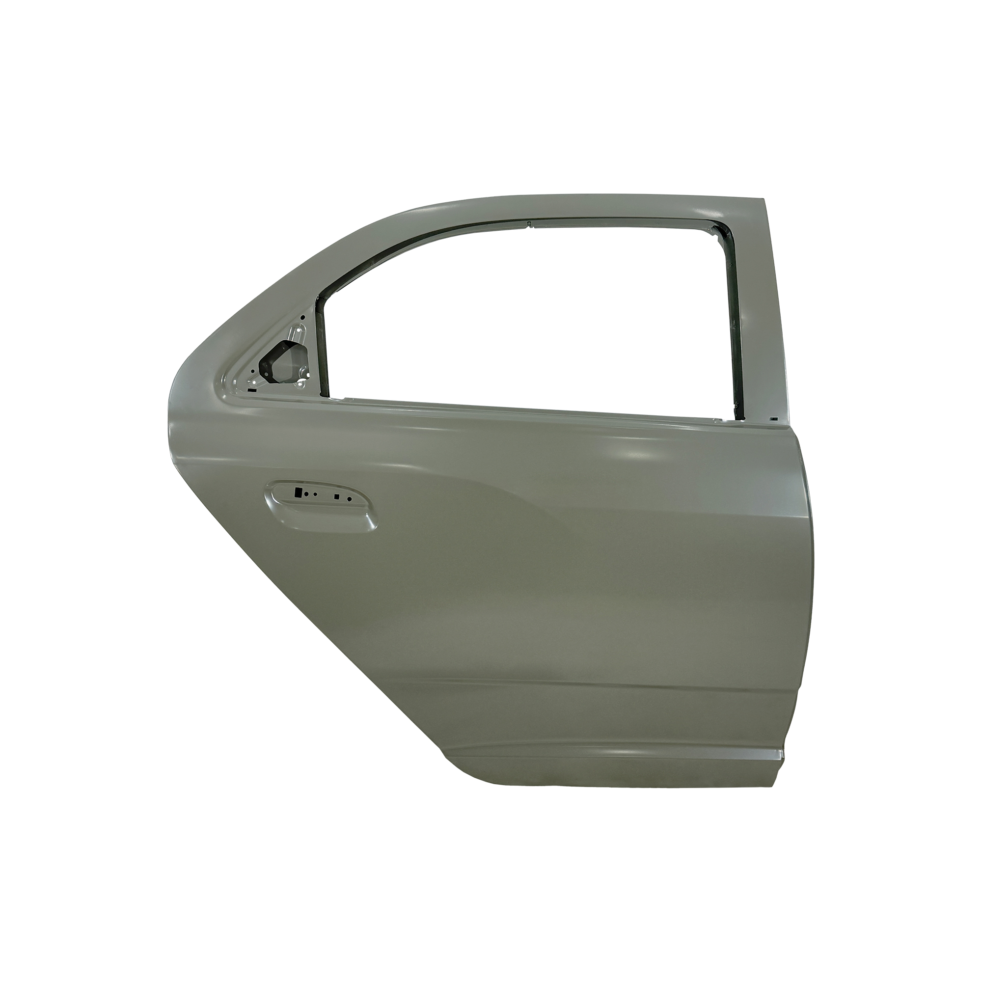 PUERTA TRASERA DE REPUESTO RH, 2008-, PARA DAEWOO NEXIA, (ACERO)