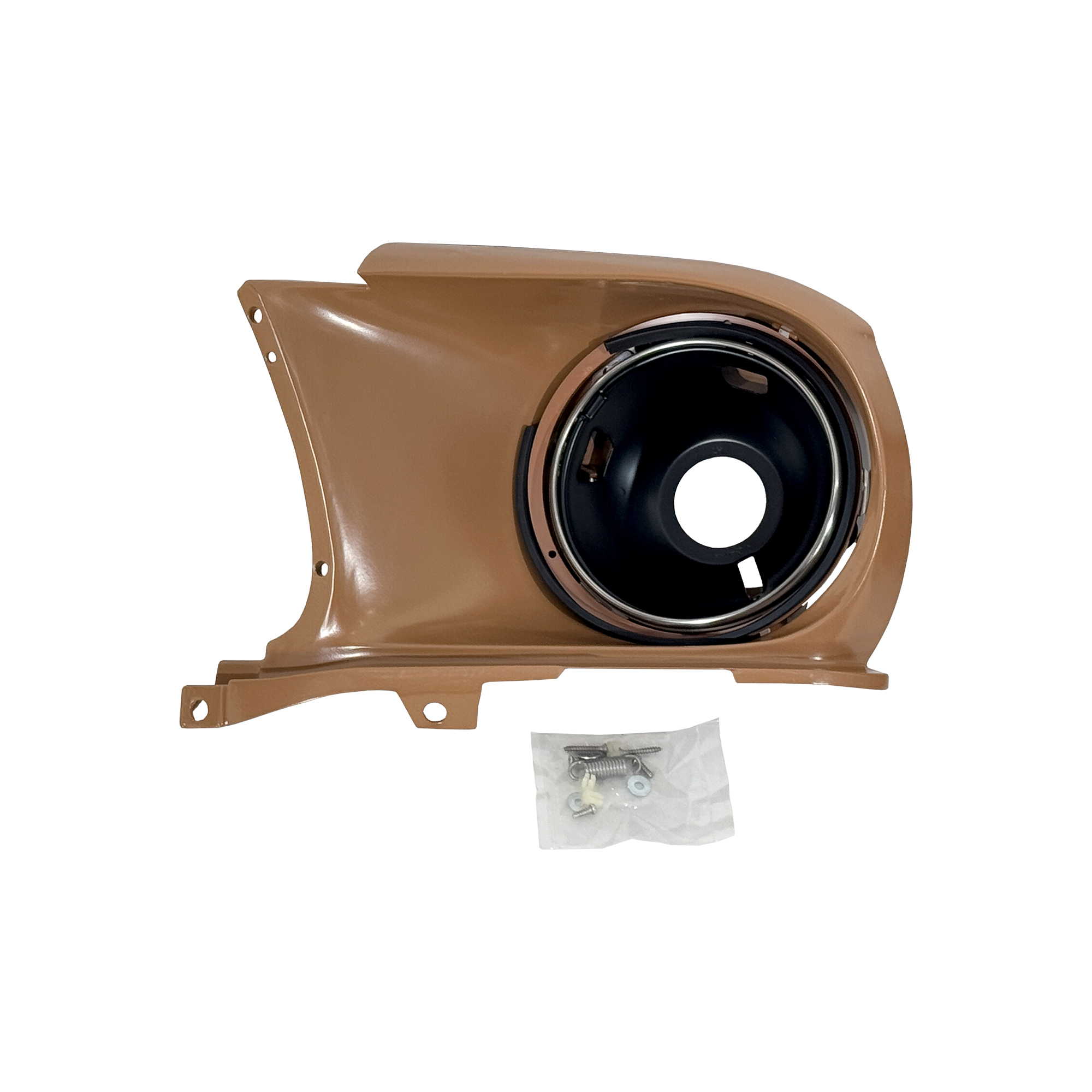 CUBO DE FARO DE REPUESTO LH, 1967-1968, PARA FORD MUSTANG, (ACERO)