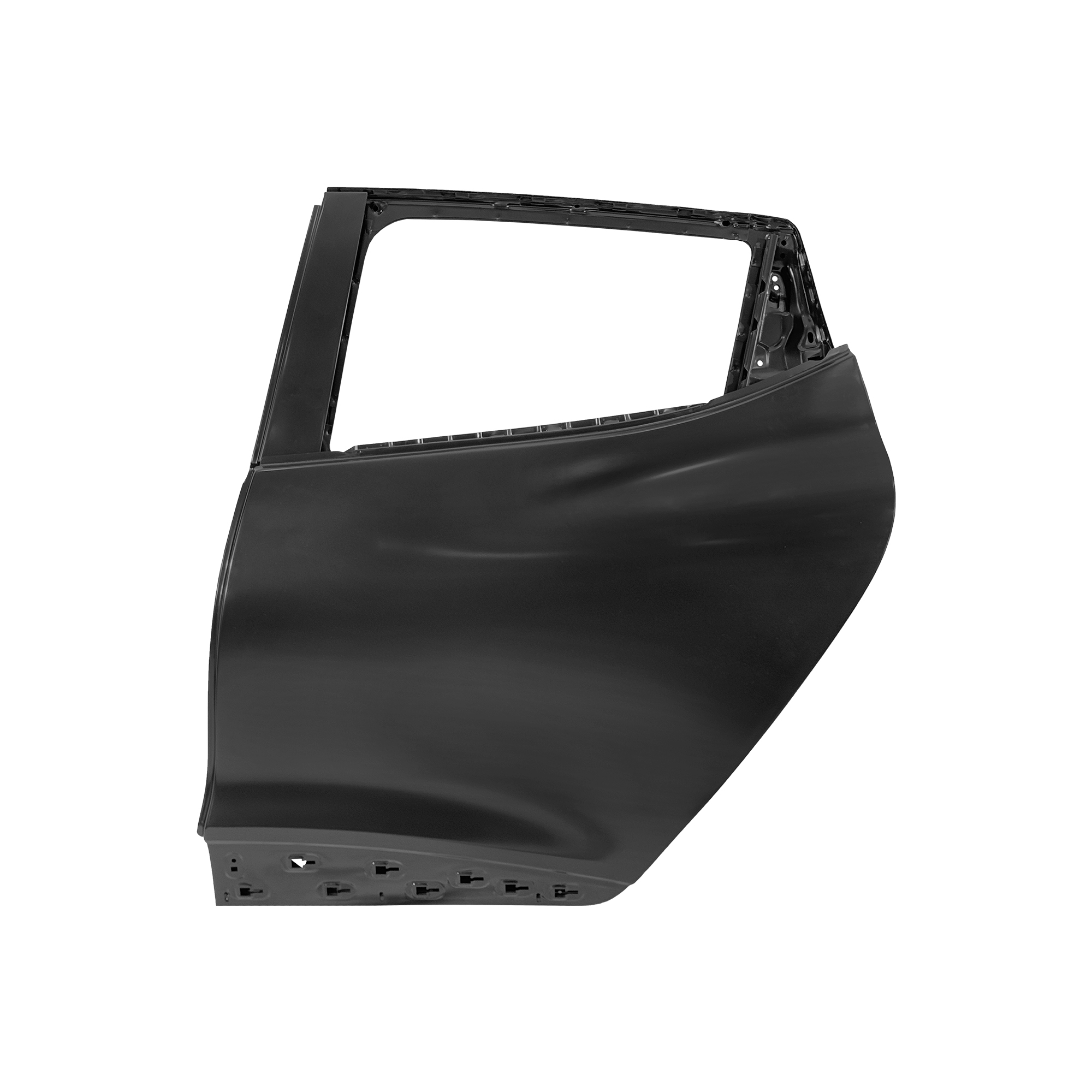 PUERTA TRASERA DE REPUESTO LH, PARA RENAULT CLIO 4, 821012089R, (ACERO)