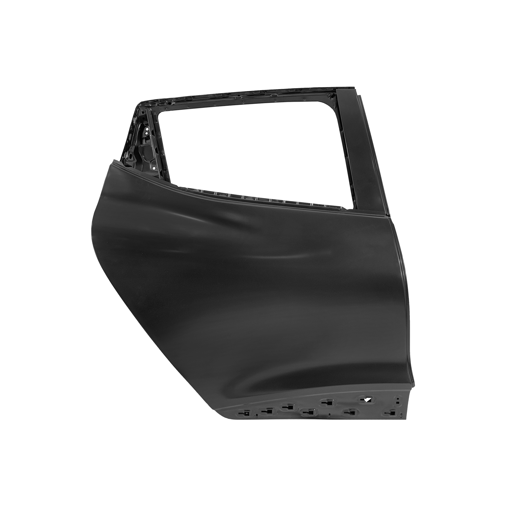 PUERTA TRASERA DE REPUESTO RH, PARA RENAULT CLIO 4, 821006799R, (ACERO)