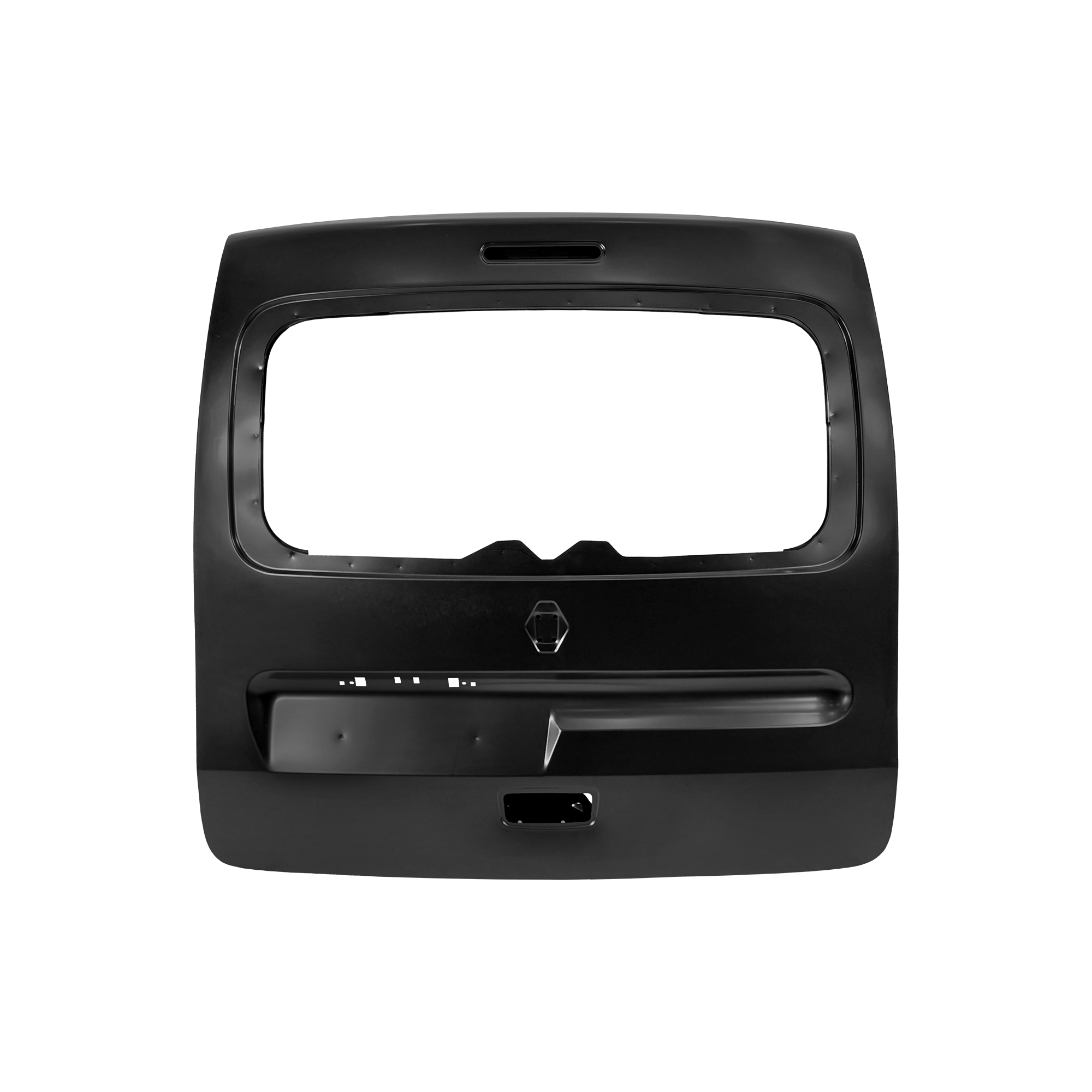 PORTÓN TRASERO DE REPUESTO, PARA RENAULT KANGOO, 7751478149, (ACERO)