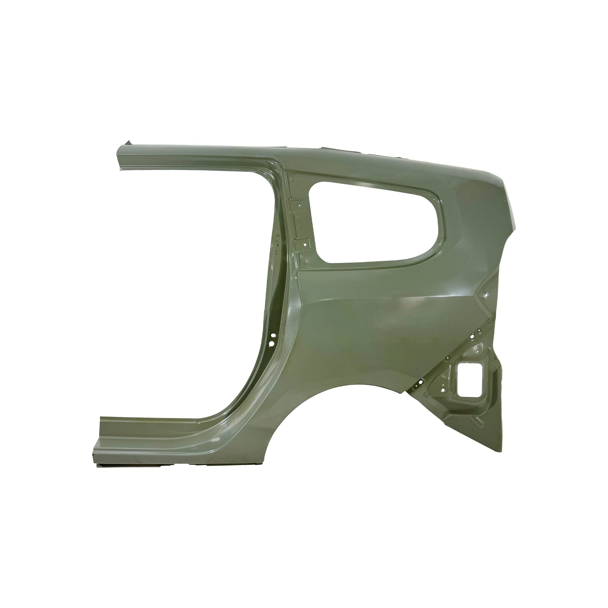 GUARDABARROS TRASERO DE REPUESTO LH, PARA RENAULT LODGY, (ACERO)