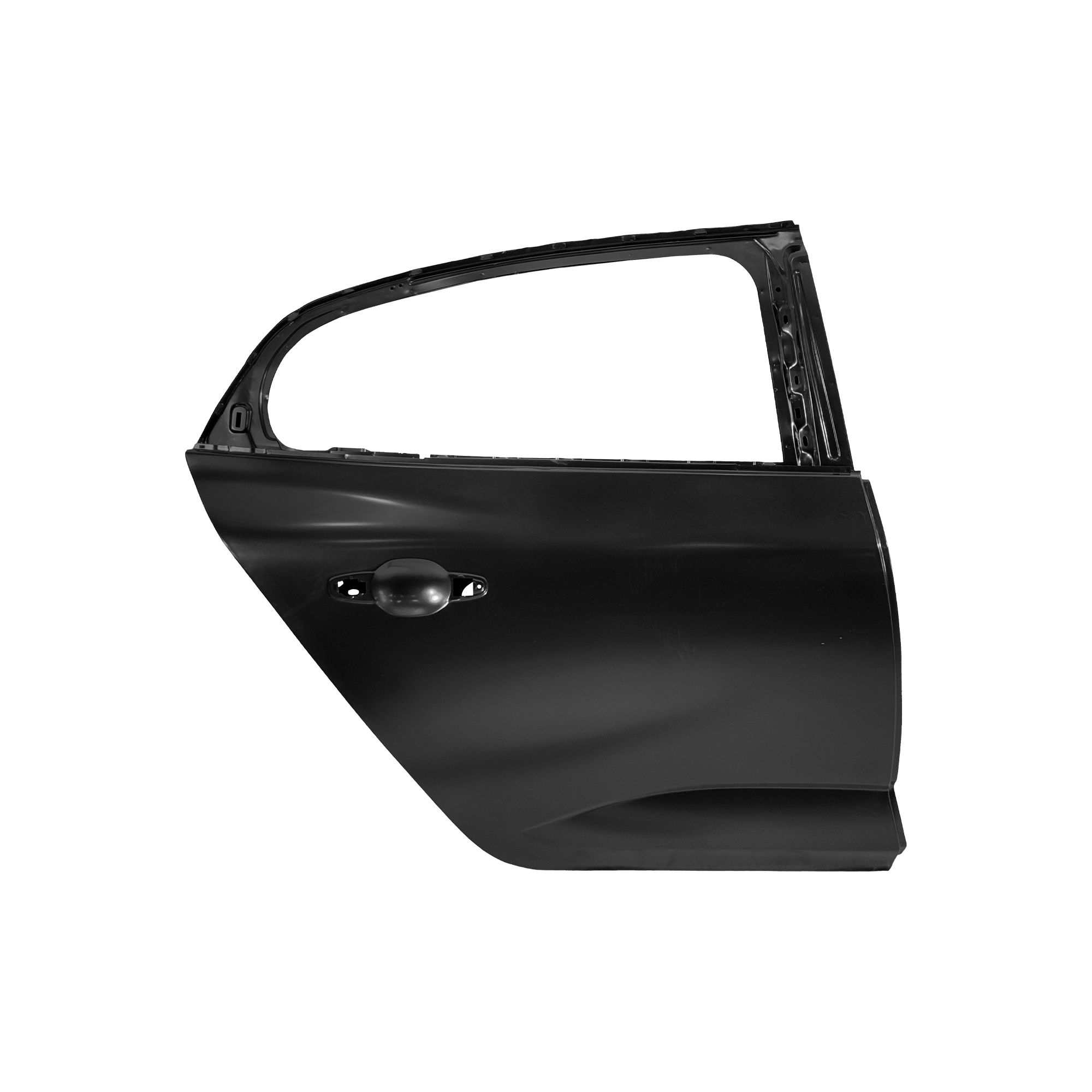 PUERTA TRASERA DE REPUESTO RH, 2015, PARA RENAULT MEGANE 4, 821001148R, (ACERO)