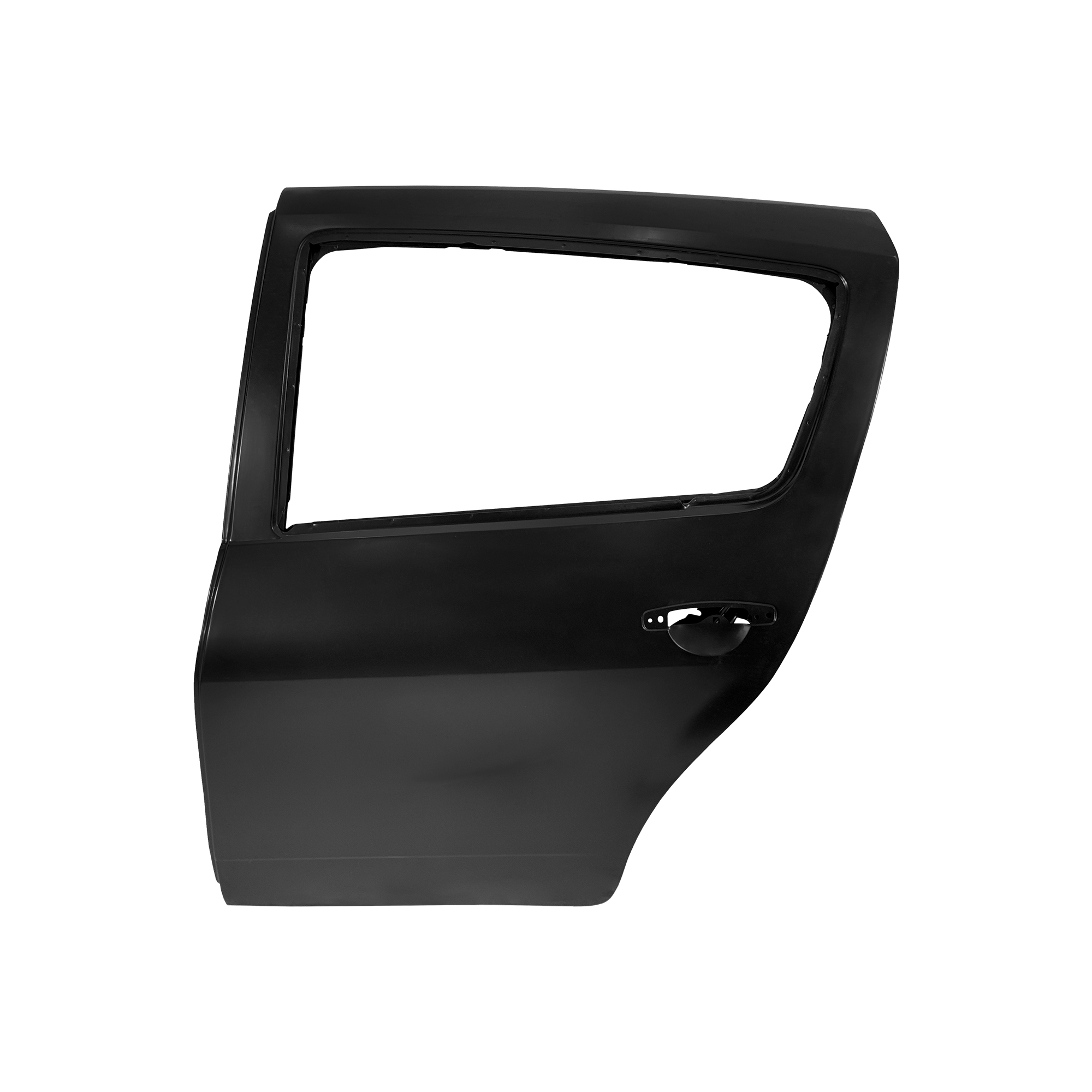 PUERTA TRASERA DE REPUESTO LH (SIN ORIFICIO), 2009-, PARA DACIA STEPWAY, (ACERO)