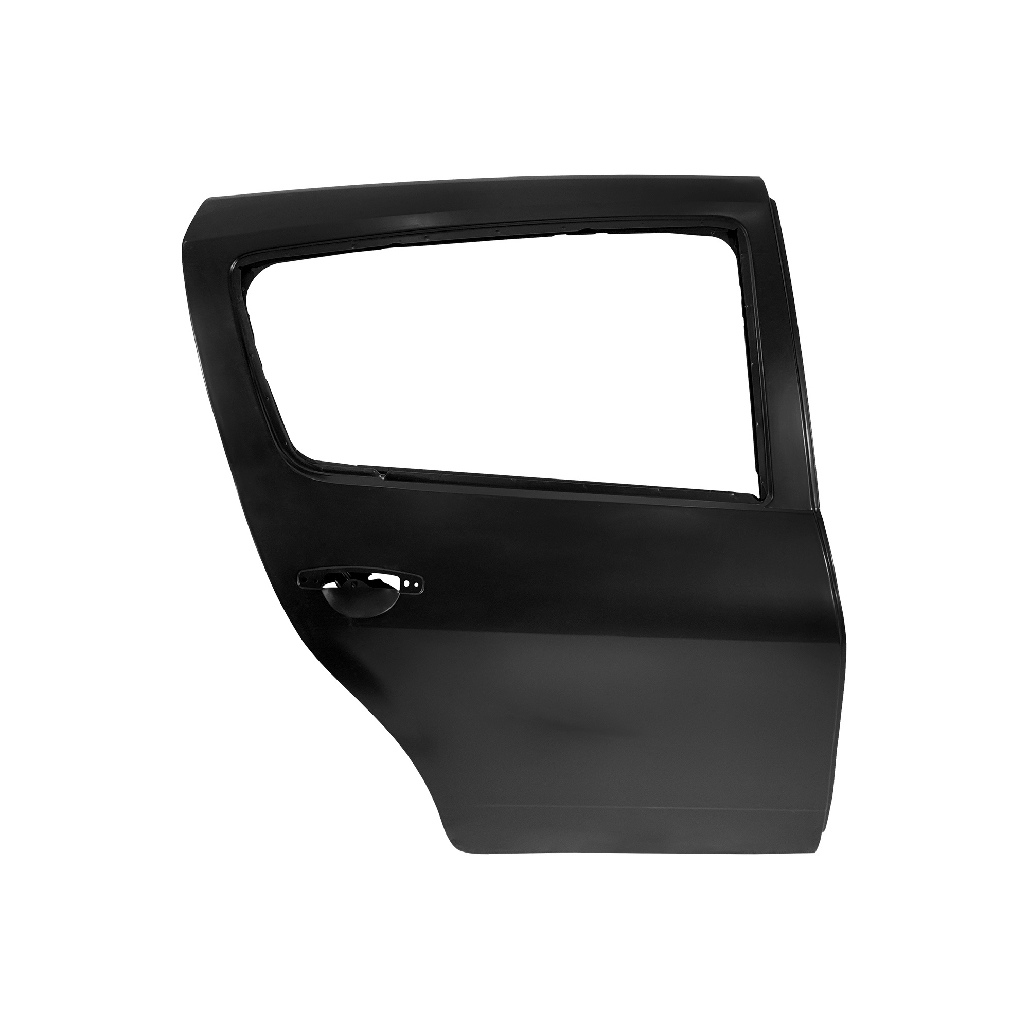 PUERTA TRASERA DE REPUESTO RH (SIN ORIFICIO), 2009-, PARA DACIA STEPWAY, (ACERO)