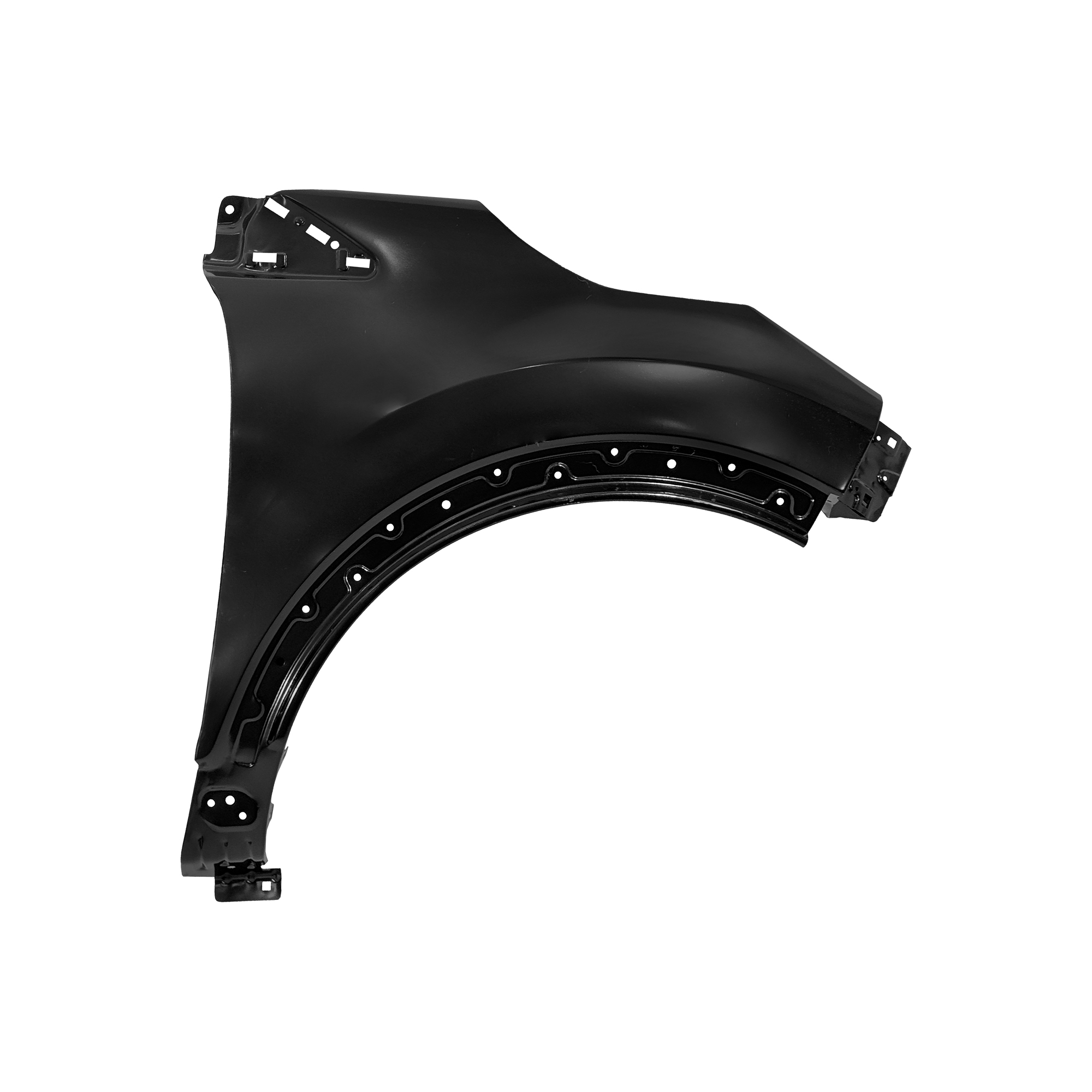GUARDABARROS DELANTERO DE REPUESTO RH, PARA RENAULT KAPTURE, 631000689R, (ACERO)