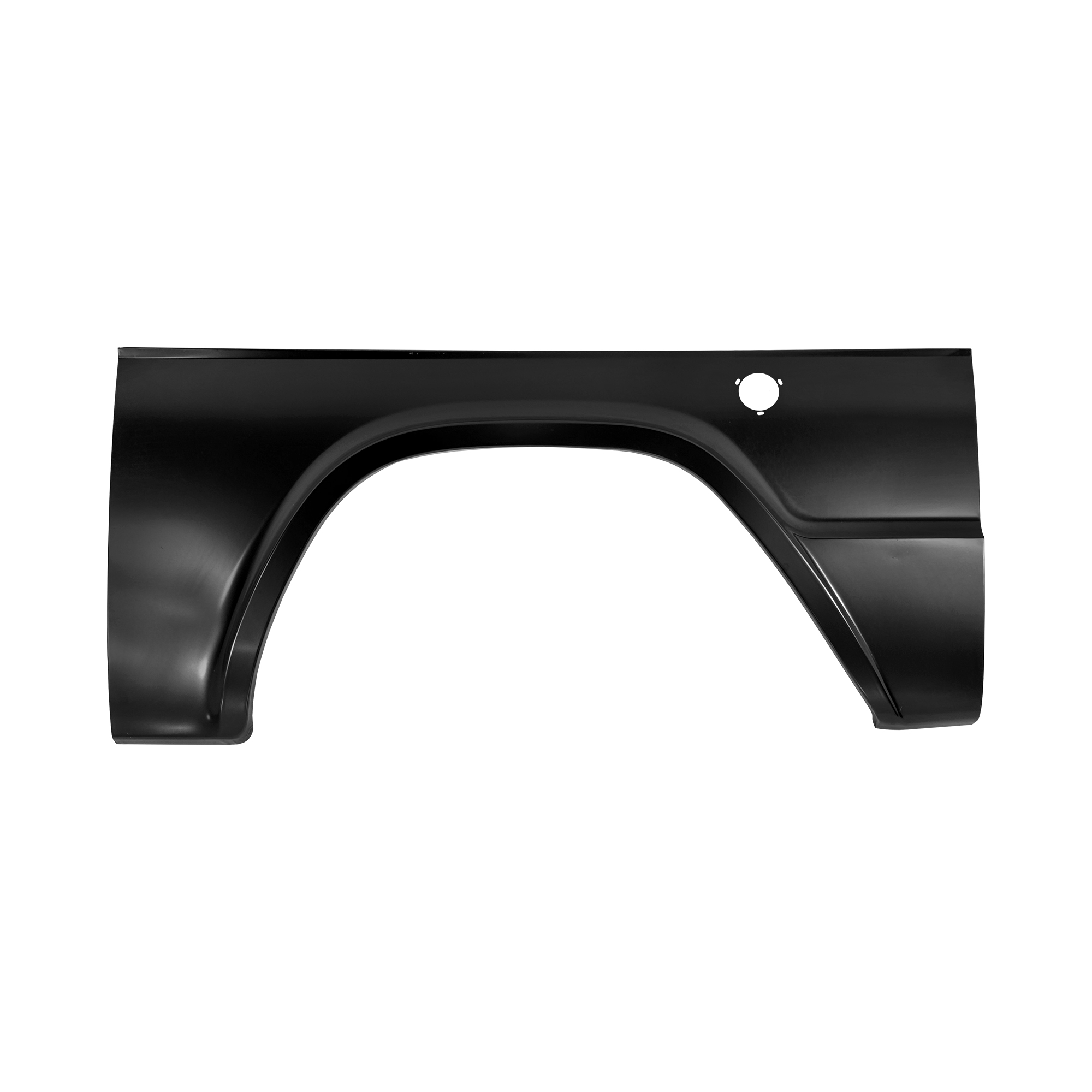 GUARDABARROS TRASERO DE REPUESTO LOW LH, 1966-1977, PARA FORD BRONCO, (ACERO)