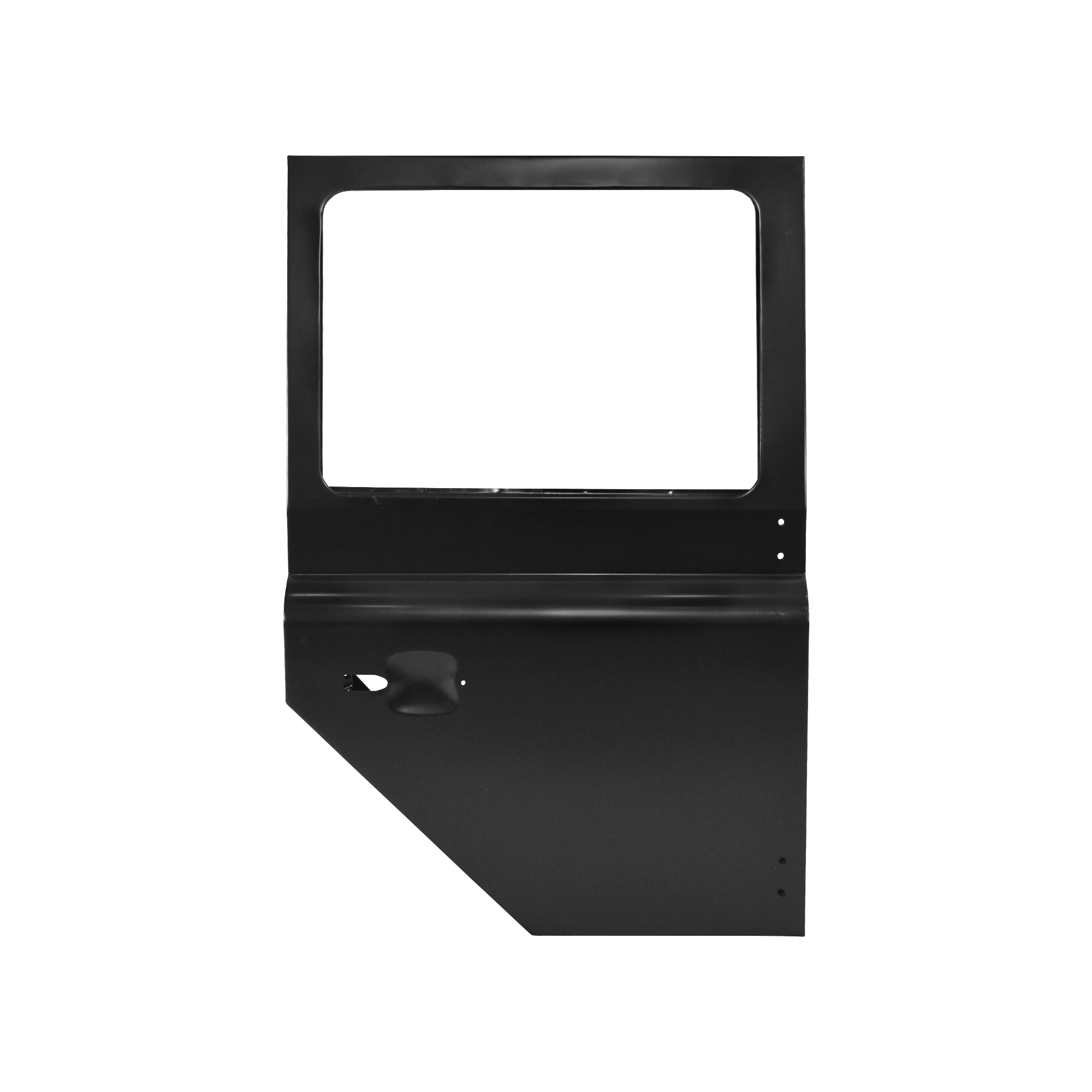 PUERTA TRASERA DE REPUESTO RH, 1998, PARA LAND ROVER DEFENDER 90 Y DEFENDER 110 TD4, (marco de puerta de aluminio)