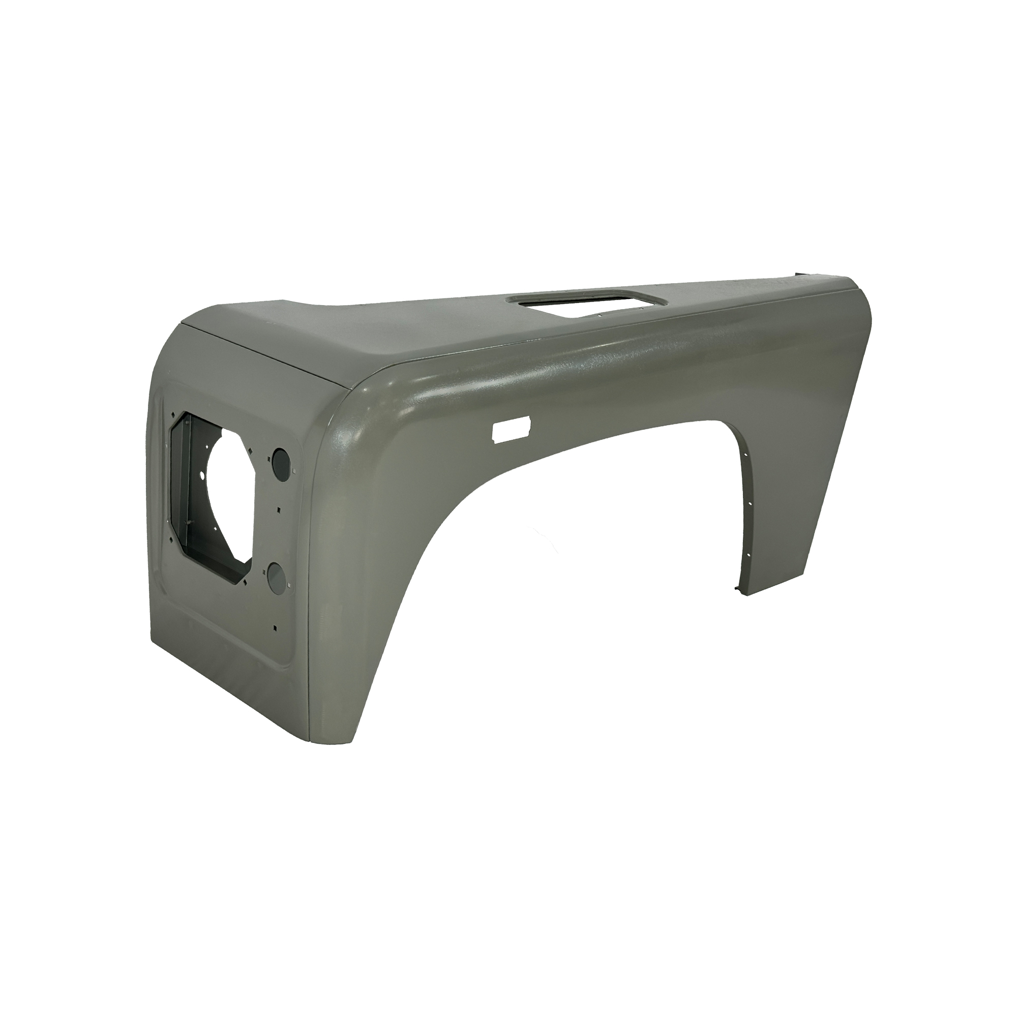 REEMPLAZO DEL FRONT FENDER ASSY LH, 1998, PARA LAND ROVER DEFENDER 90/110 TD4, (ACERO)