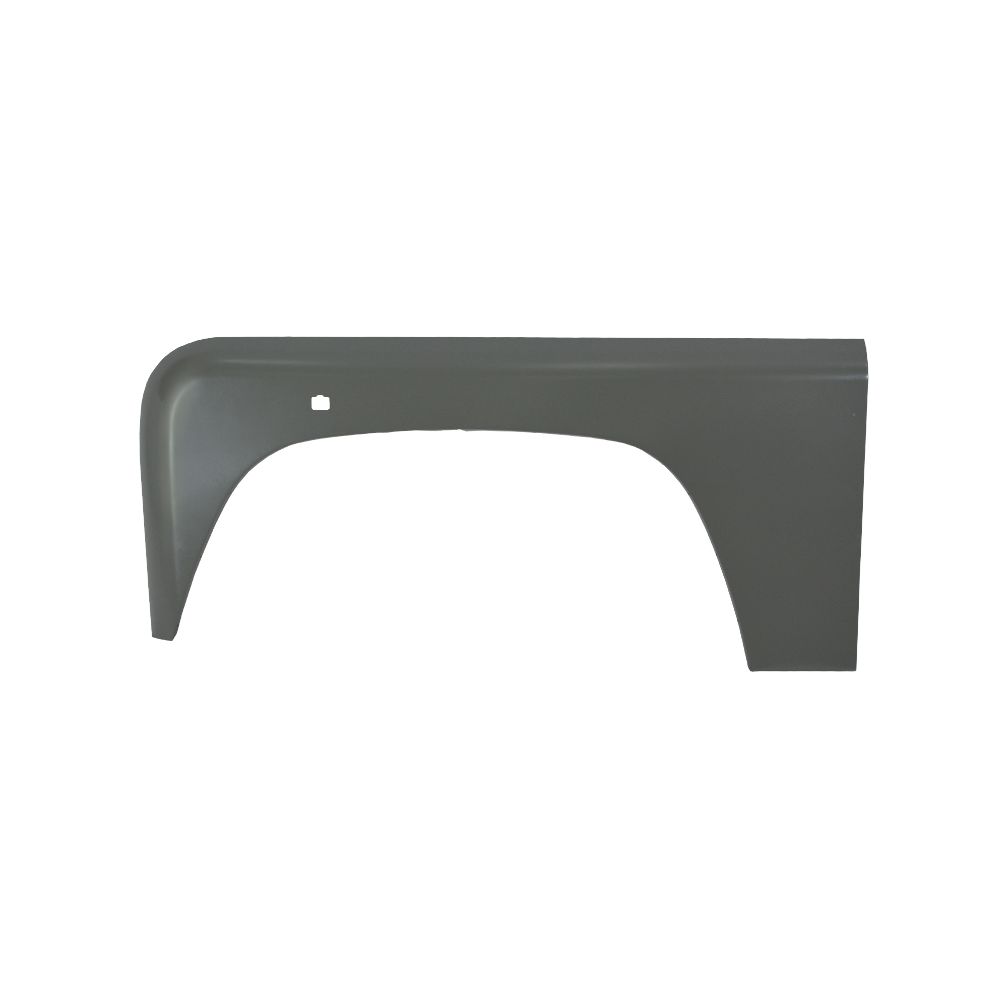 GUARDABARROS DELANTERO DE REPUESTO RH, 1998, PARA LAND ROVER DEFENDER 90 Y DEFENDER 110, (ACERO) ANTIGUO