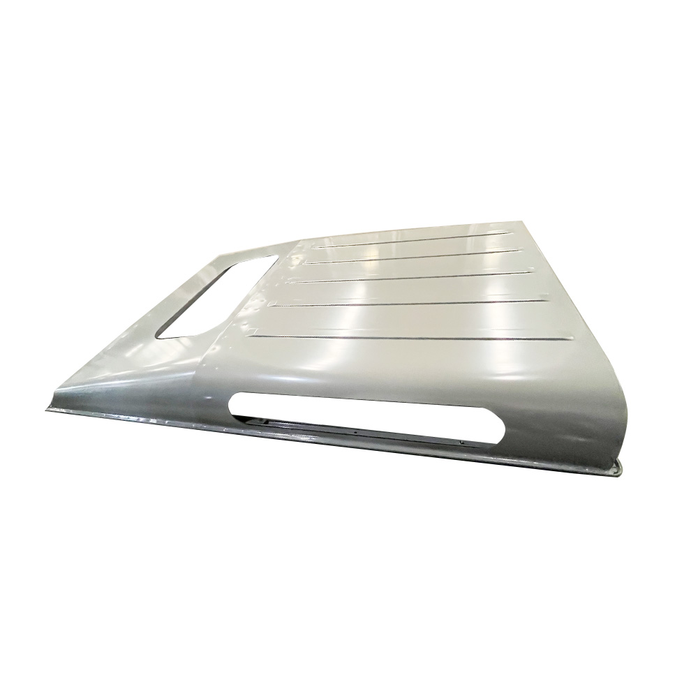 TECHO DE REPUESTO CON ORIFICIOS PARA VENTANAS Y ORIFICIOS PARA VENTANAS LATERALES, 1998, PARA LAND ROVER DEFENDER 90, (ALUMINIO)