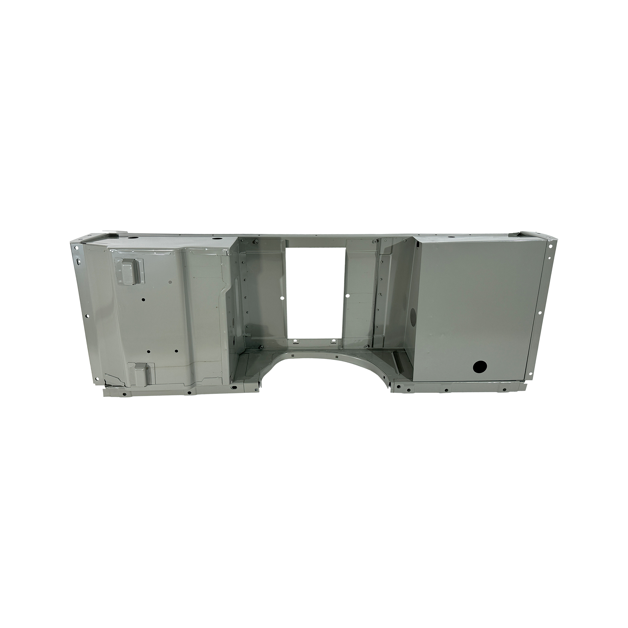 CONJUNTO DE PISO CENTRAL DE REEMPLAZO, 1998, PARA LAND ROVER DEFENDER 90/110 TD4, (ACERO+ALUMINIO)