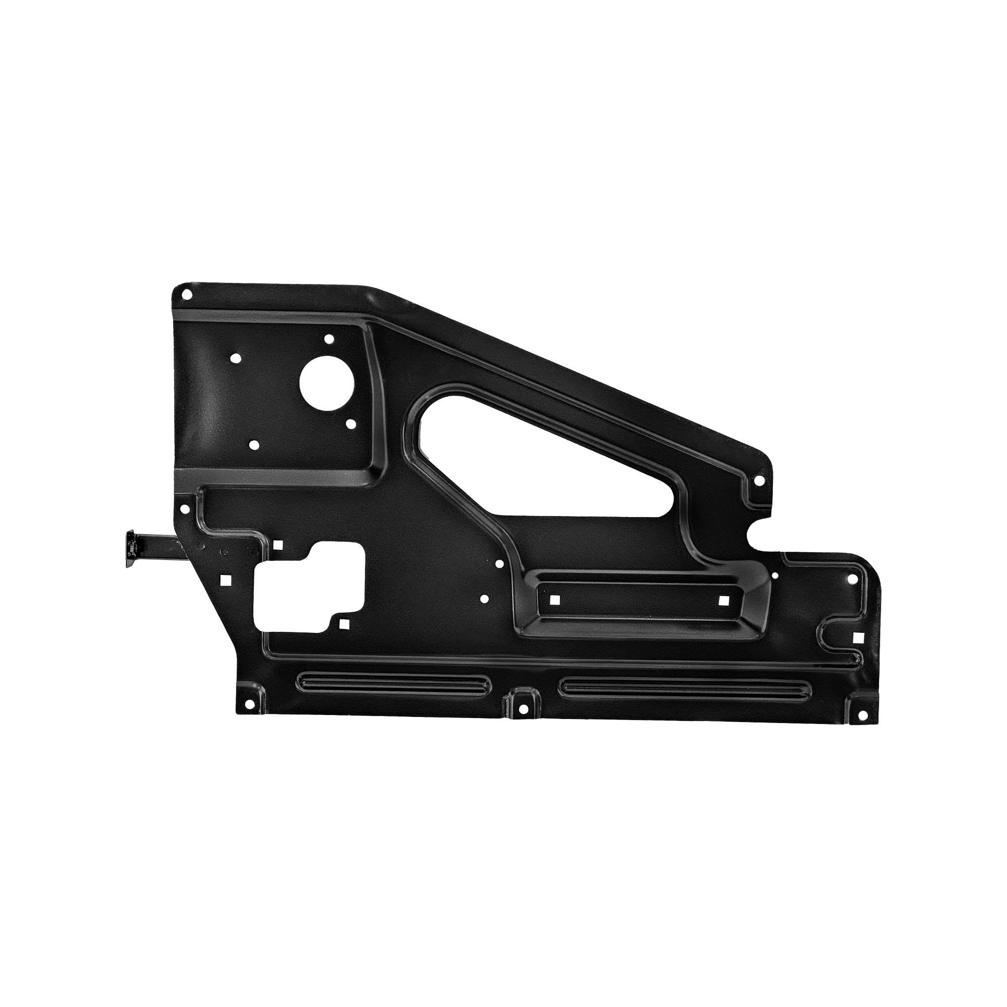 PANEL REGULADOR DE VIDRIO DE PUERTA TRASERA DE REPUESTO RH, 1998, PARA LAND ROVER DEFENDER 90/110 TDI/TD4, (ACERO)