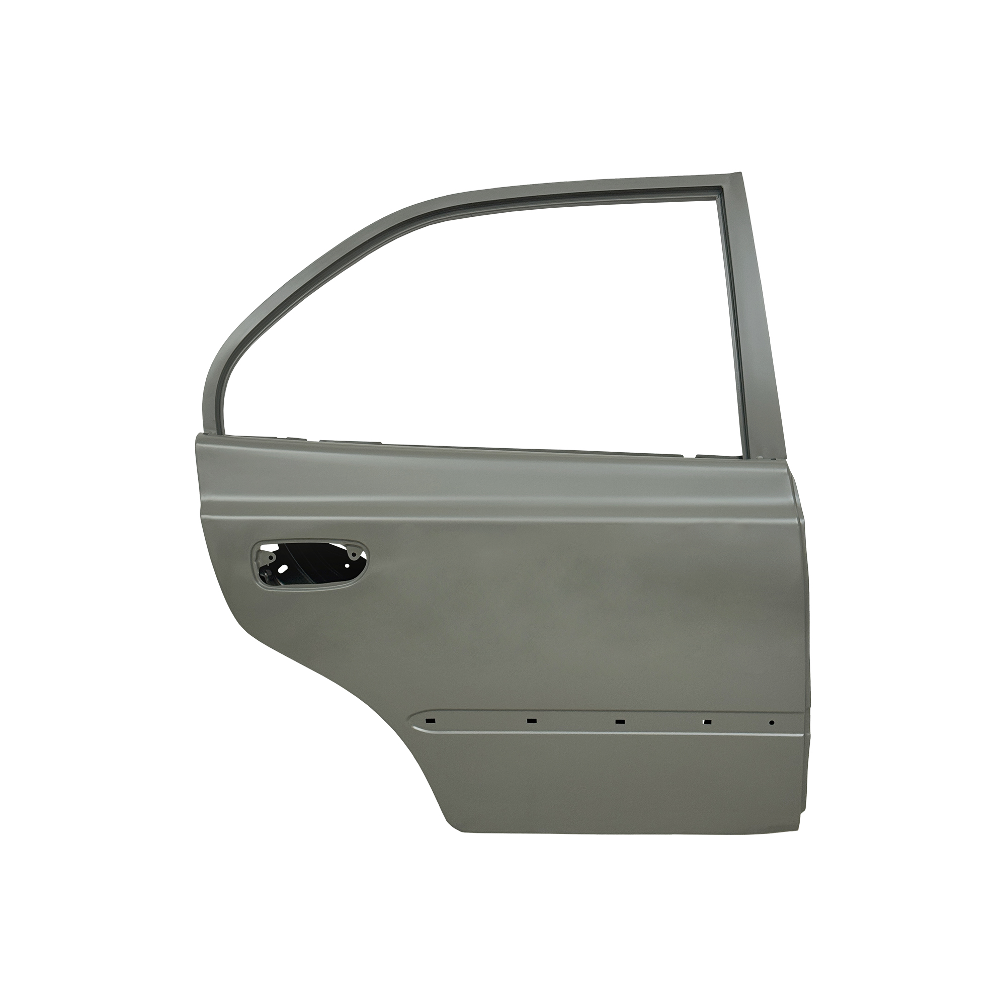 PUERTA TRASERA DE REPUESTO RH, 2001, PARA HYUNDAI ACCENT, 77004-25001 RR, (ACERO)