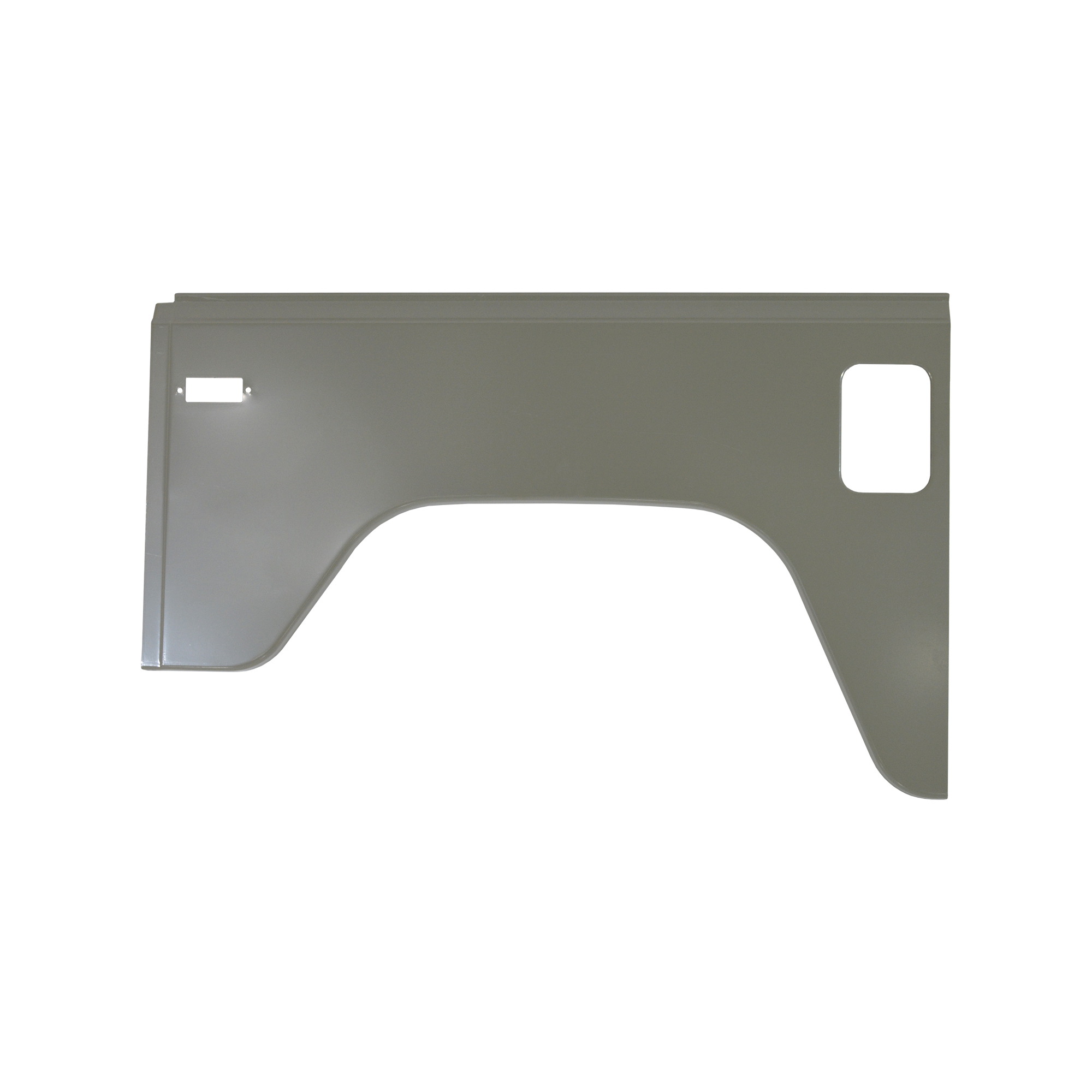 GUARDABARROS TRASERO RH DE REEMPLAZO 1968, 1968-1978, PARA TOYOTA LAND CRUISER FJ40, (ACERO)
