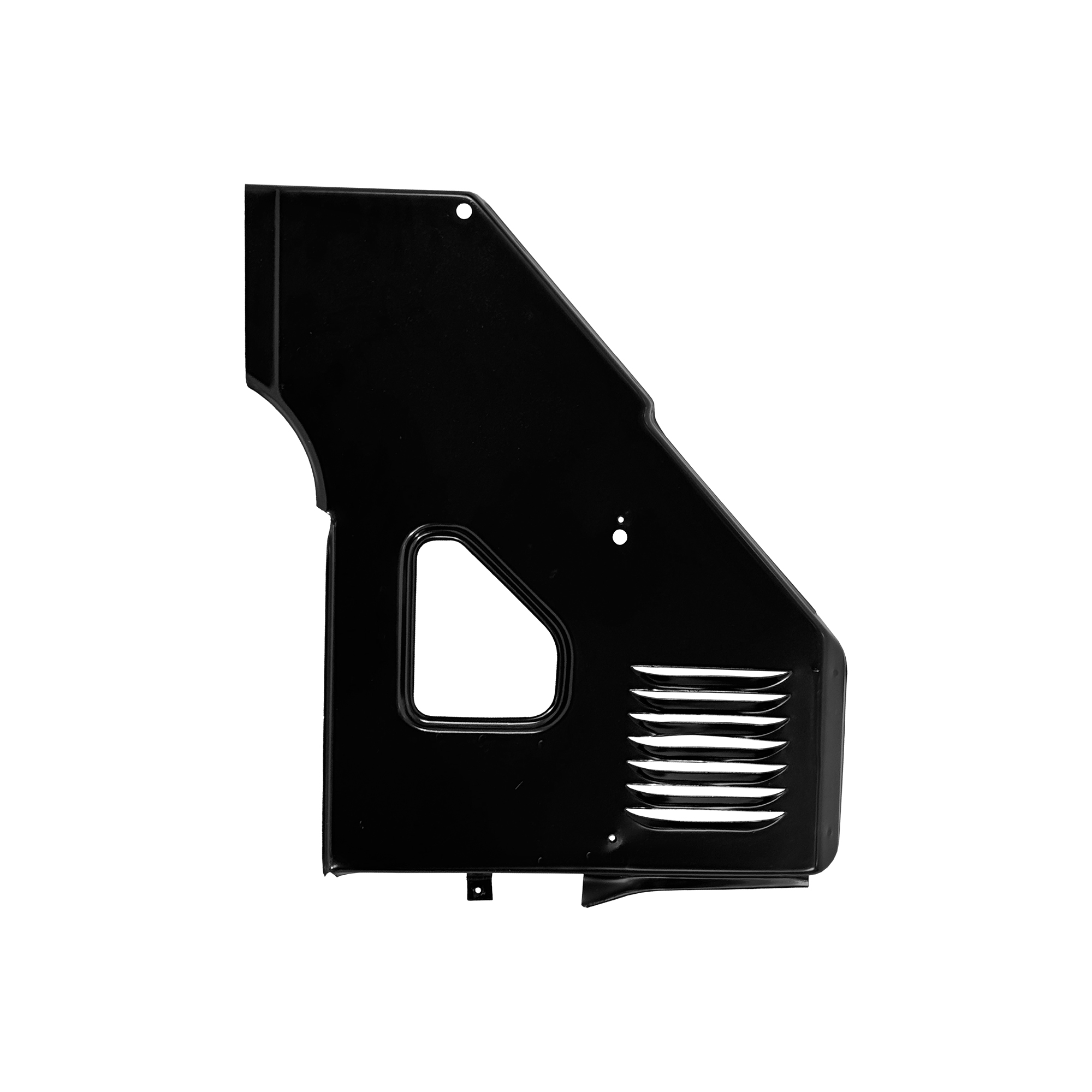 TORPEDO LATERAL RH DE REPUESTO, 1968-1978, PARA TOYOTA LAND CRUISER FJ40, (ACERO)