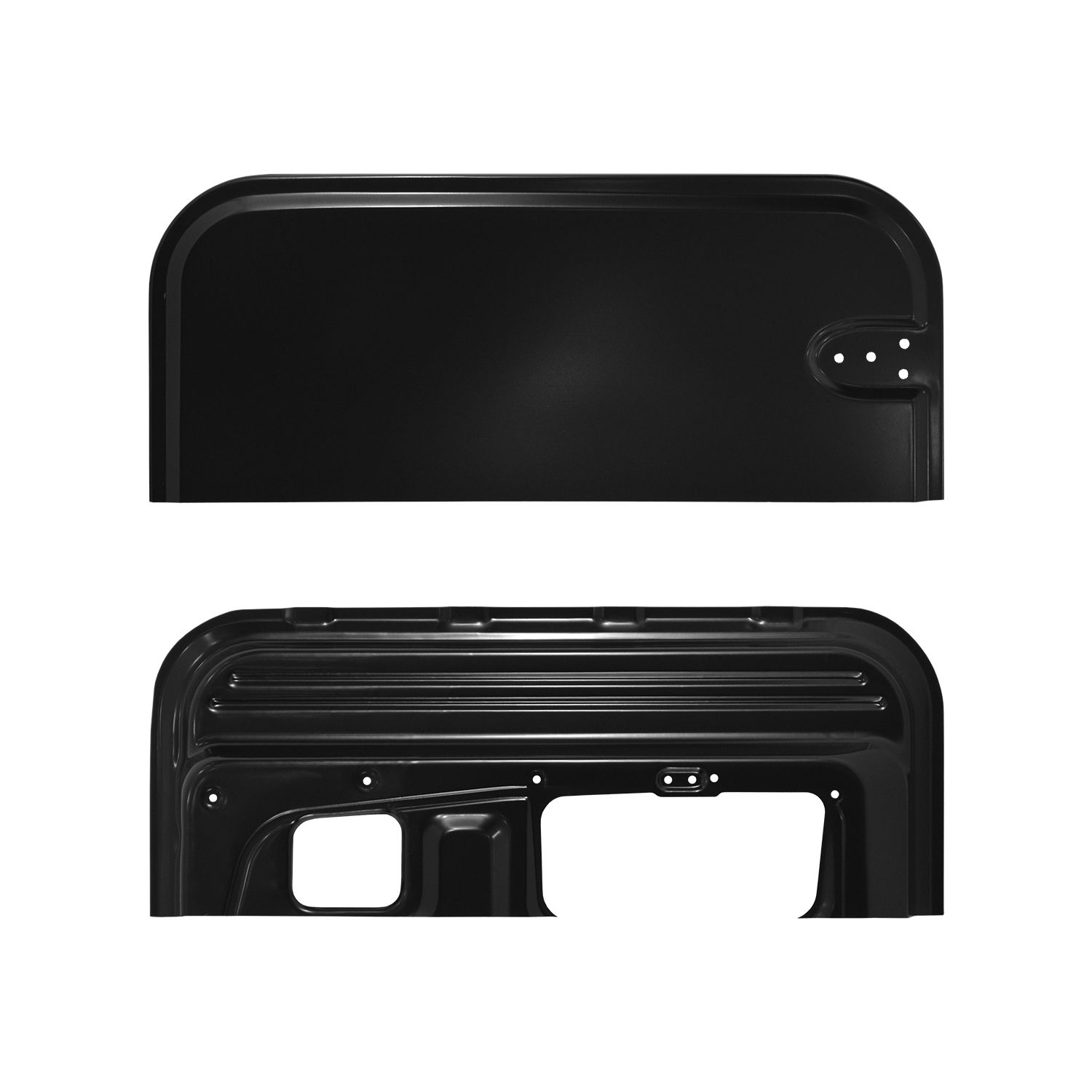 JUEGO DE PARCHES DE PUERTA DE REPUESTO LH, 1968-1984, PARA TOYOTA LAND CRUISER FJ40/FJ45, (ACERO)
