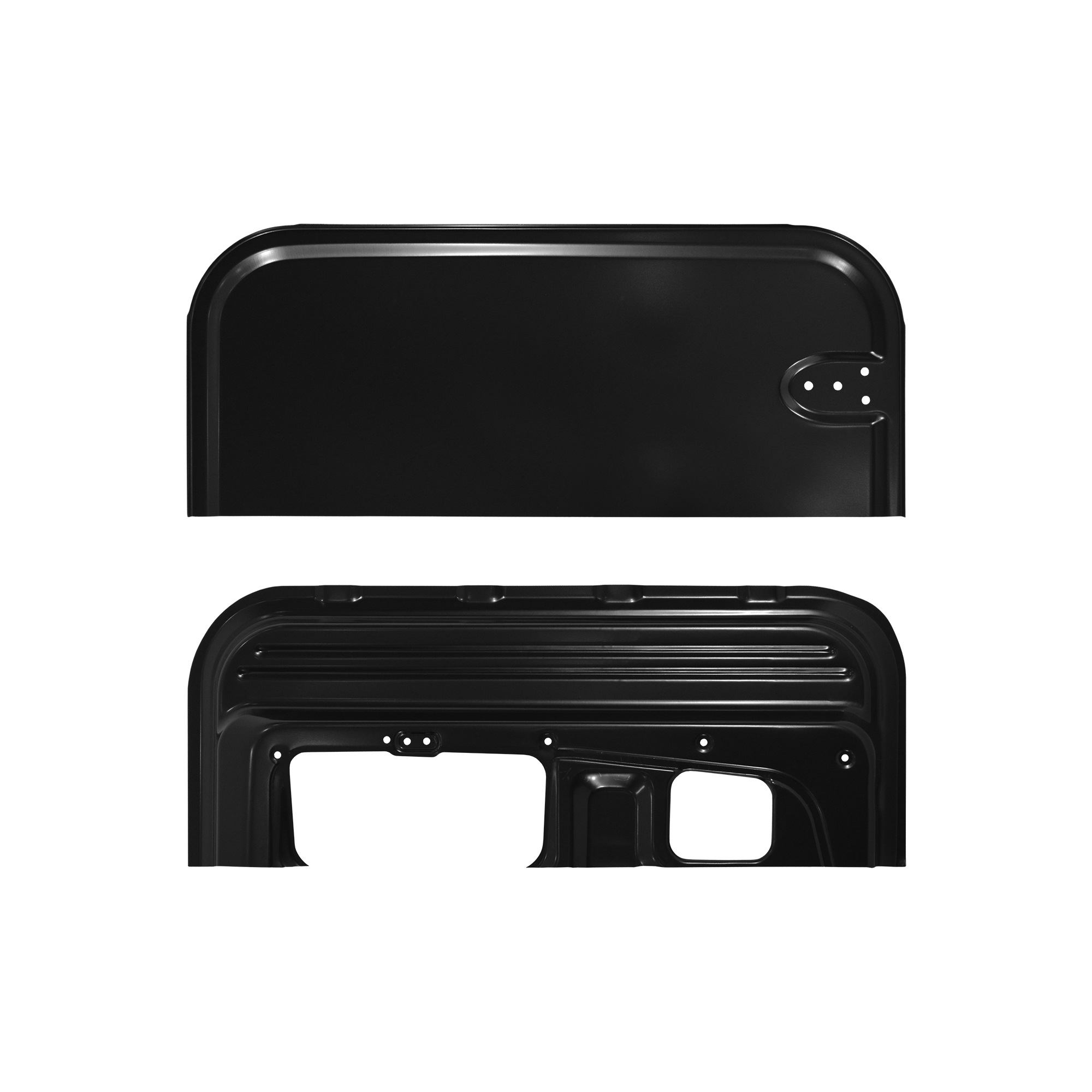 JUEGO DE PARCHES DE PUERTA DE REPUESTO RH, 1968-1984, PARA TOYOTA LAND CRUISER FJ40/FJ45, (ACERO)