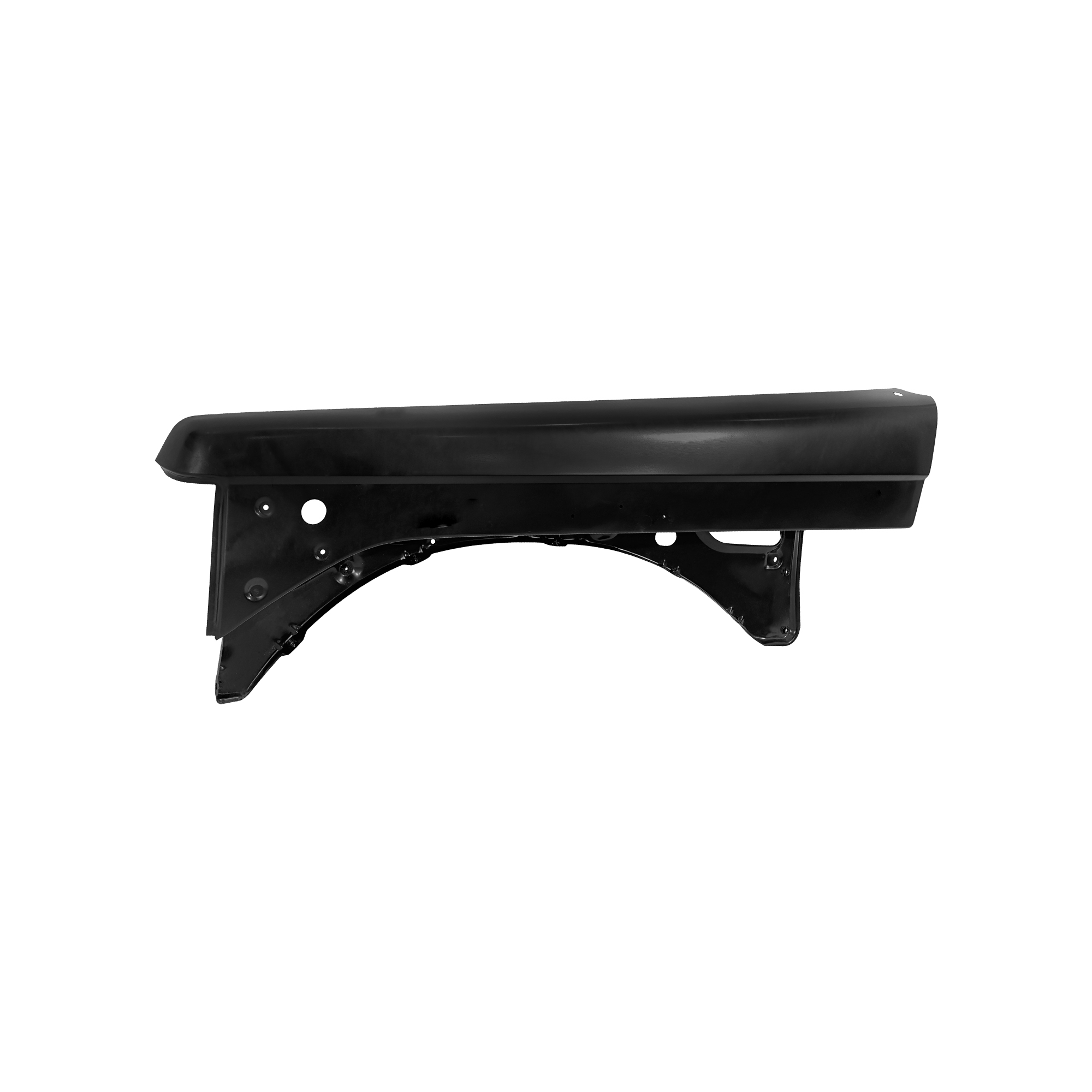 CONJUNTO DE GUARDABARROS DELANTERO DE REPUESTO LH, 1984-2002, PARA TOYOTA LAND CRUISER LC70, (ACERO)