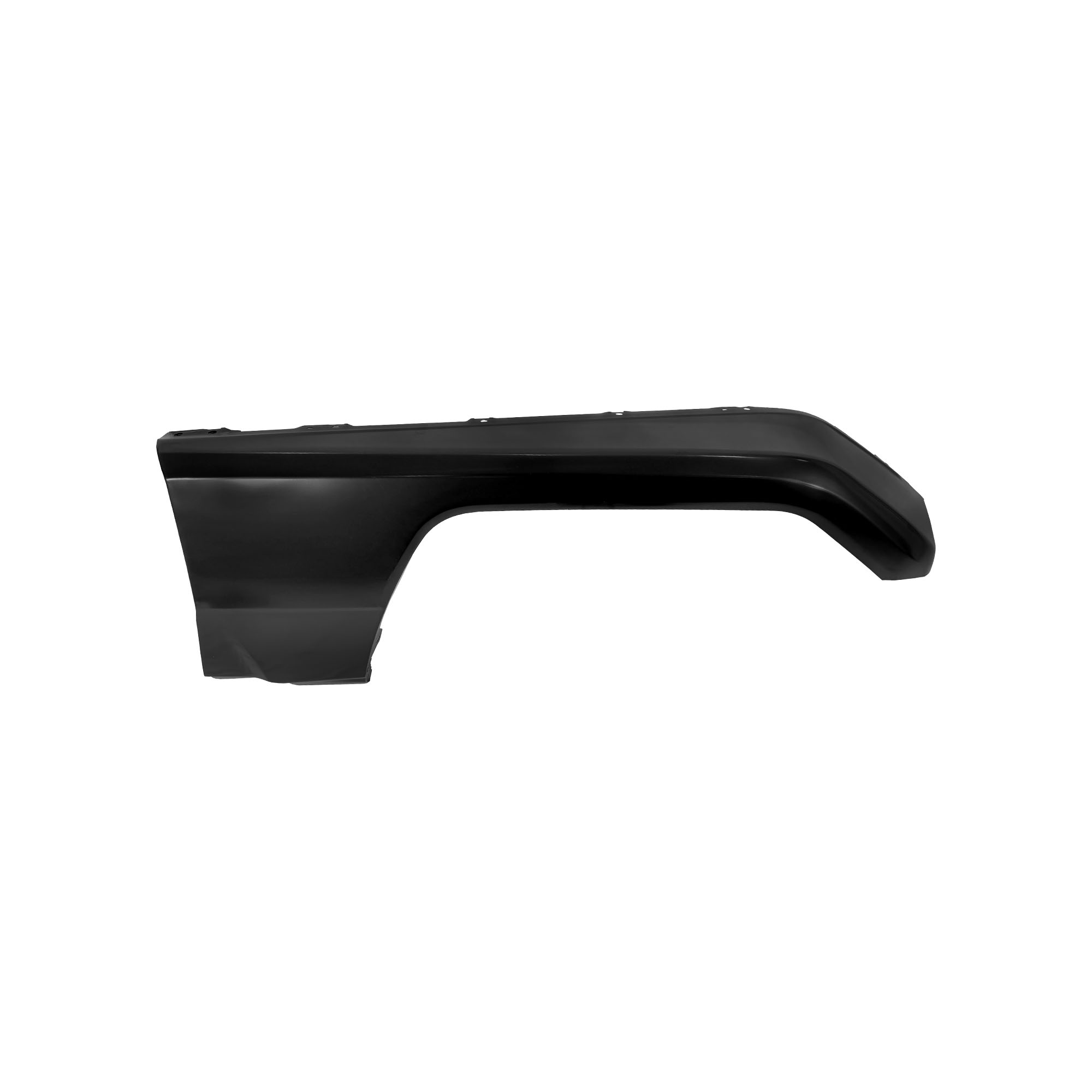 GUARDABARROS DELANTERO DE REPUESTO LOW RH, 1984-2002, PARA TOYOTA LAND CRUISER LC70, (ACERO)