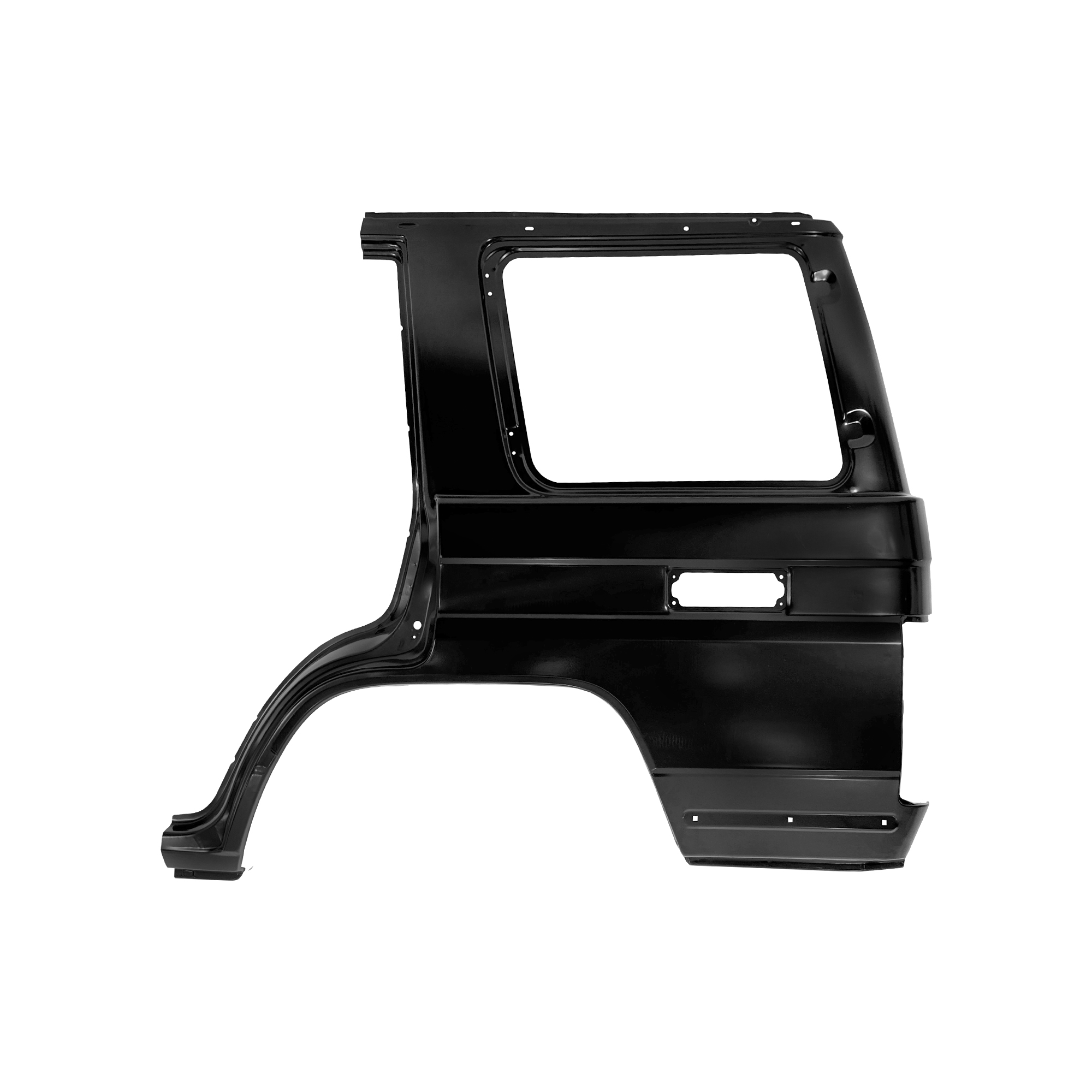 GUARDABARROS TRASERO DE REPUESTO LH, 2003-2023, PARA TOYOTA LAND CRUISER LC76, (ACERO)
