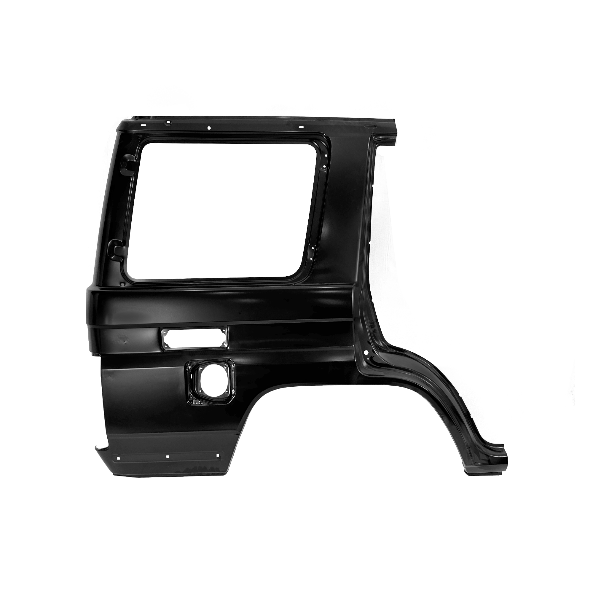 GUARDABARROS TRASERO DE REPUESTO RH, 2003-2023, PARA TOYOTA LAND CRUISER LC76, (ACERO)