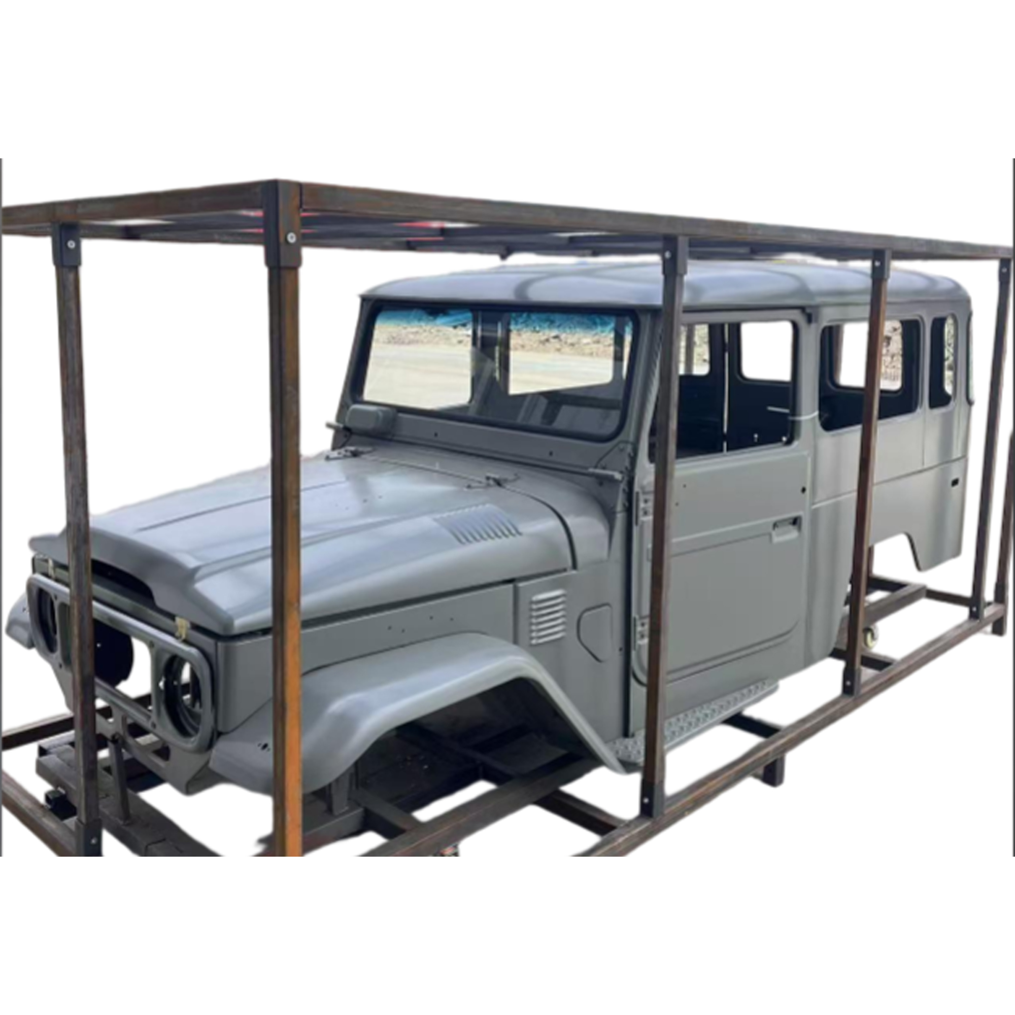 ¿CABINA COMPLETA DE REPUESTO CON PUERTAS?CON PRIMER A LA IZQUIERDA, 1984-, PARA TOYOTA FJ43/BJ44