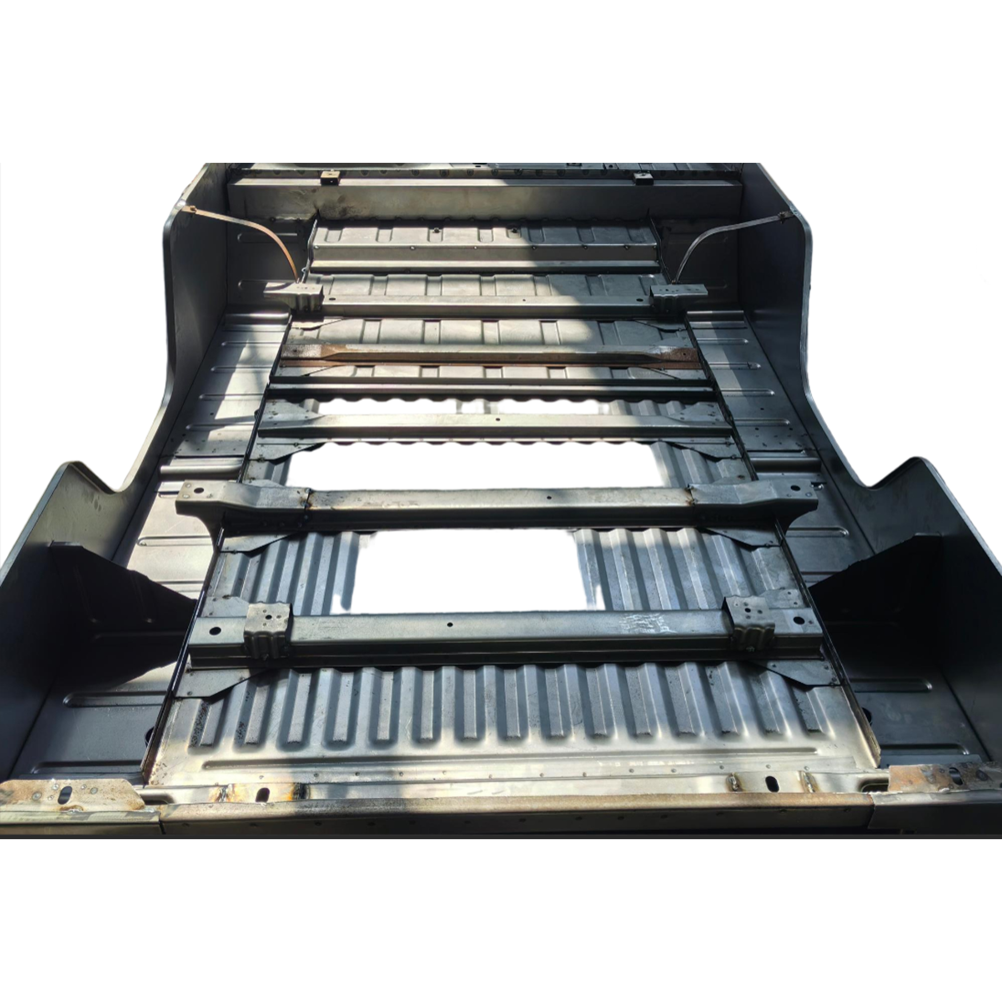 PISO TRASERO DE REPUESTO, 1984-, PARA TOYOTA FJ45V, (ACERO)