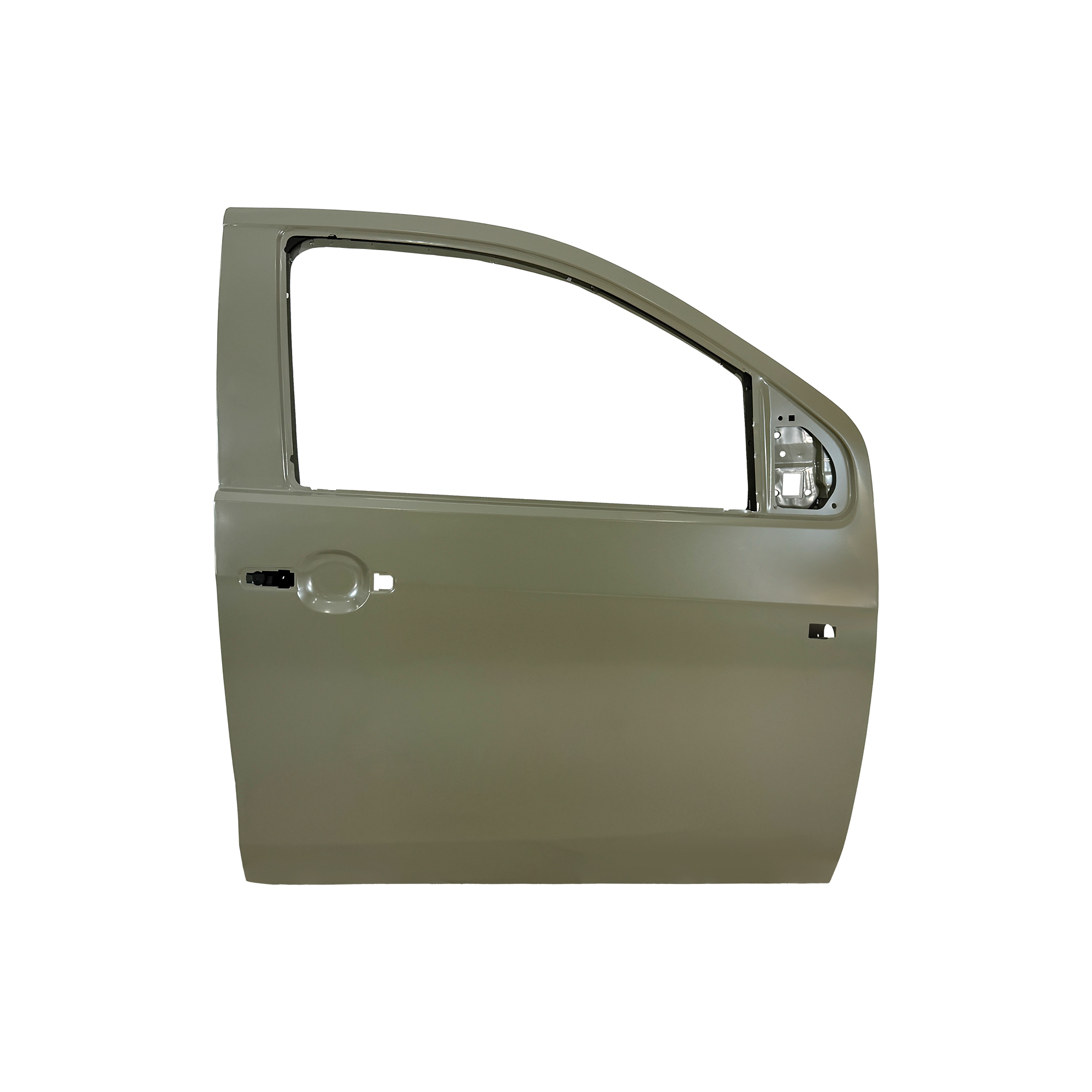 PUERTA DELANTERA DE REPUESTO RH (CON ORIFICIO PARA LUZ LATERAL), 2012-2019, PARA ISUZU D-MAX, (ACERO)